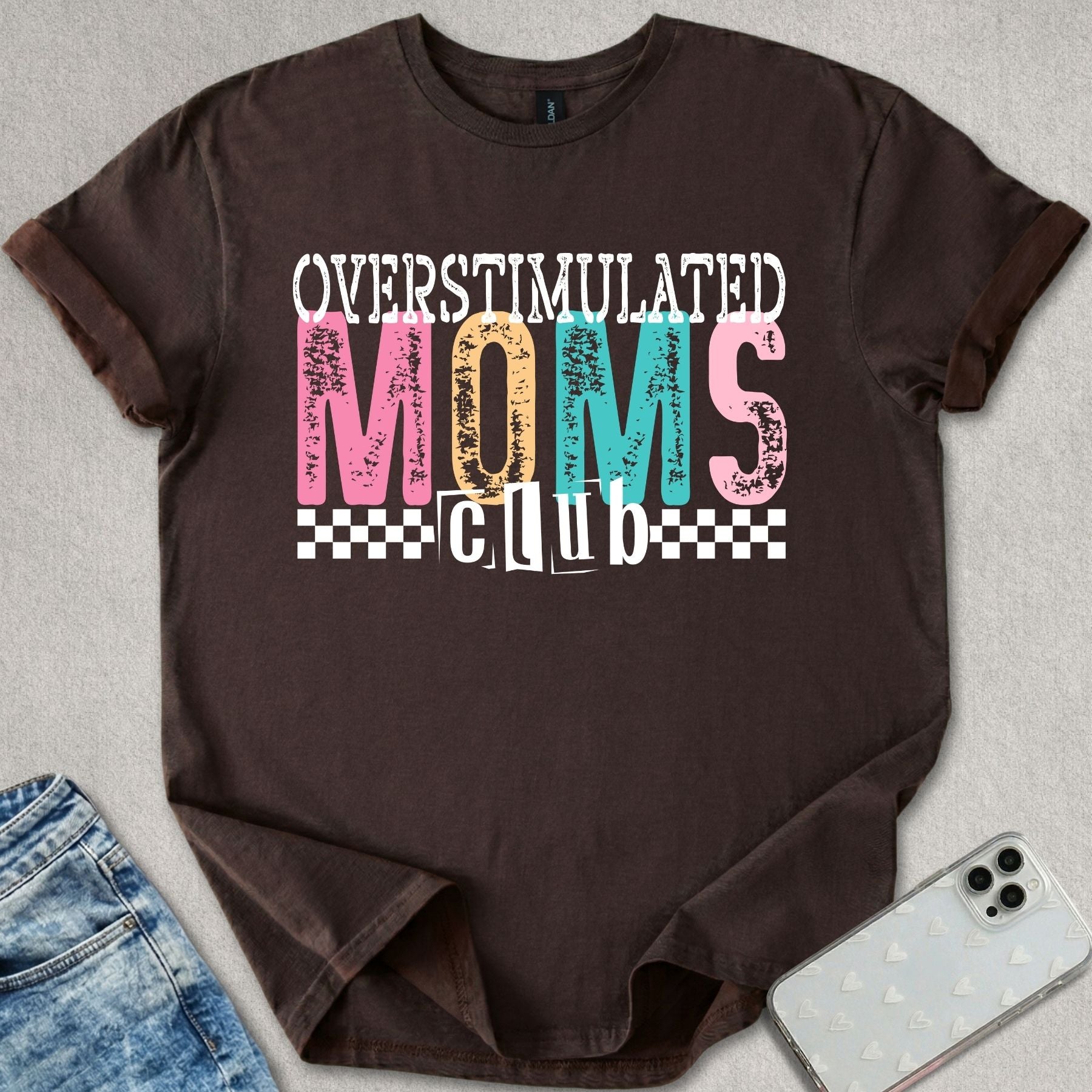 Overstimulated Moms Club T-shirt