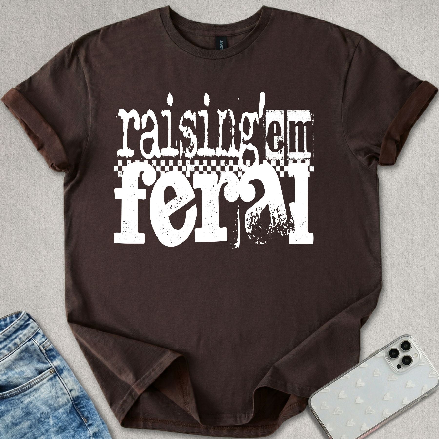 Raising 'Em Feral T-shirt