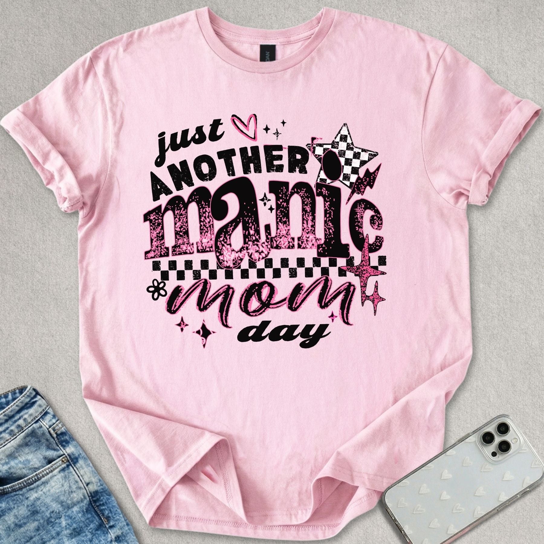 Manic Mom Day T-shirt