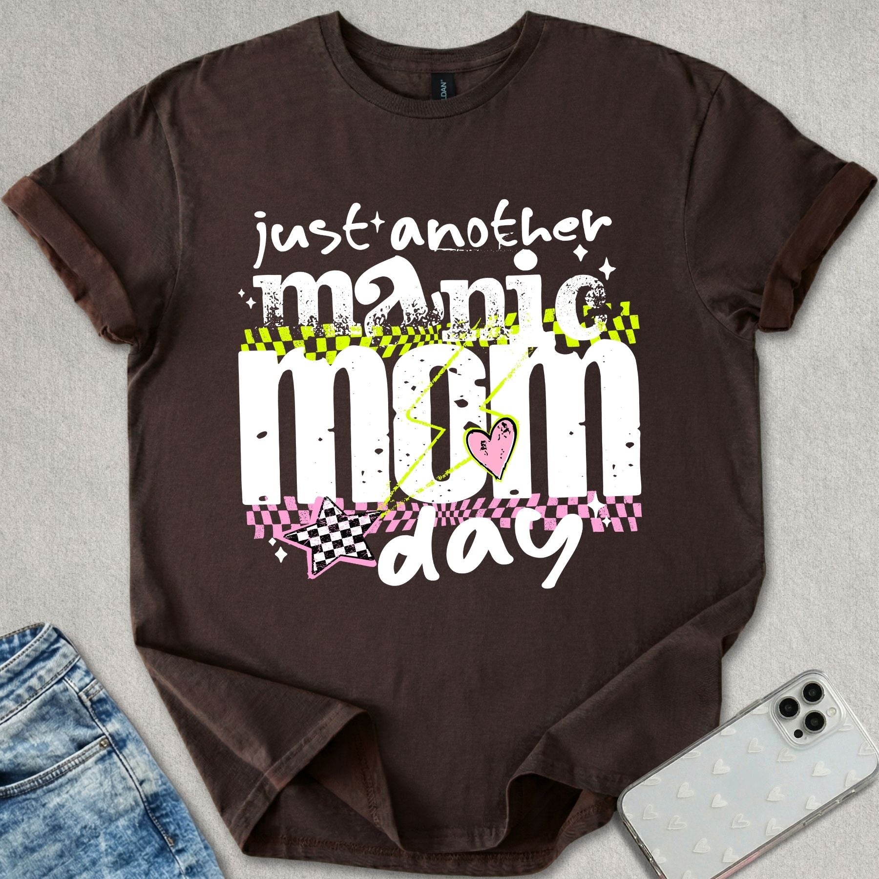 Manic Mom Day T-shirt