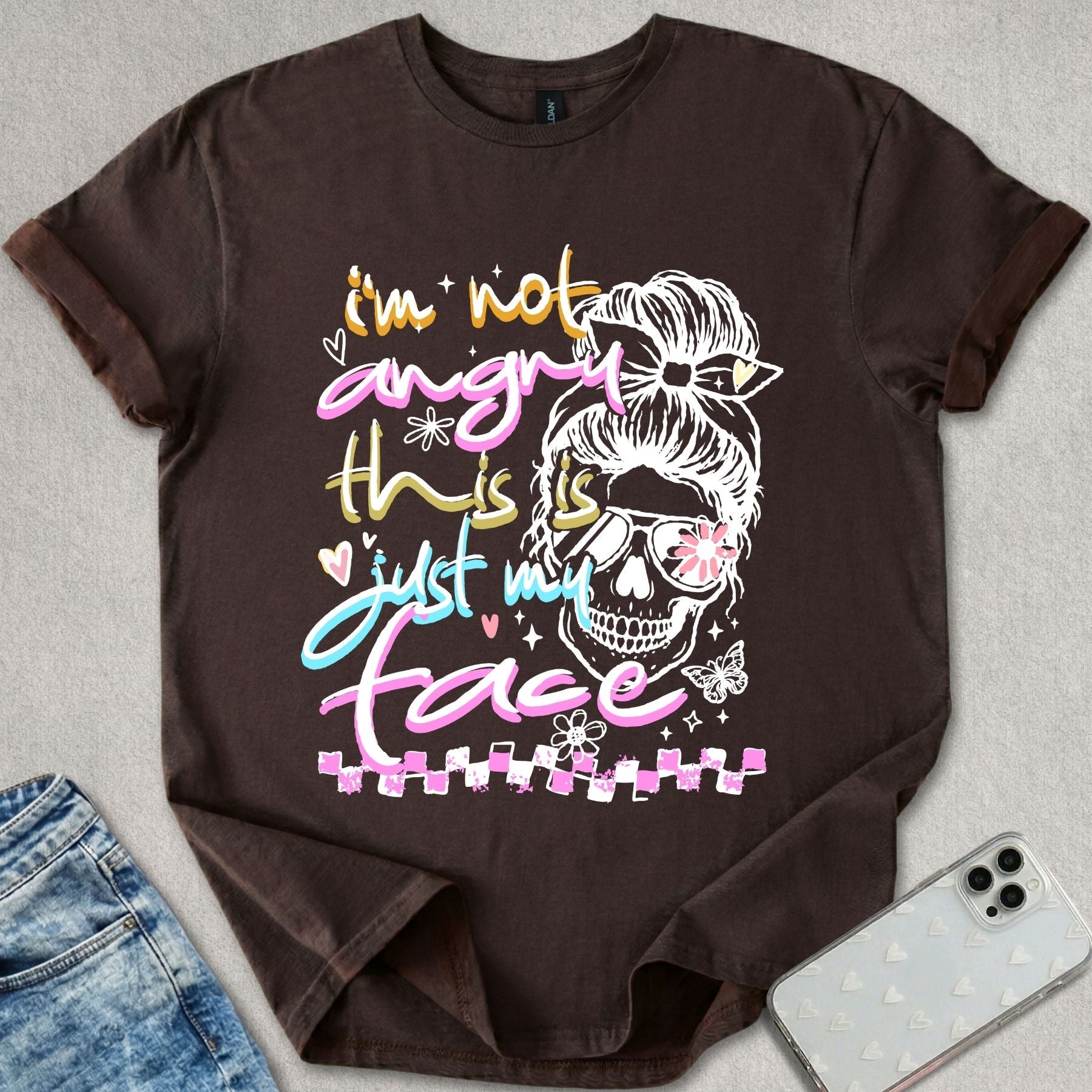 I'm Not Angry T-shirt