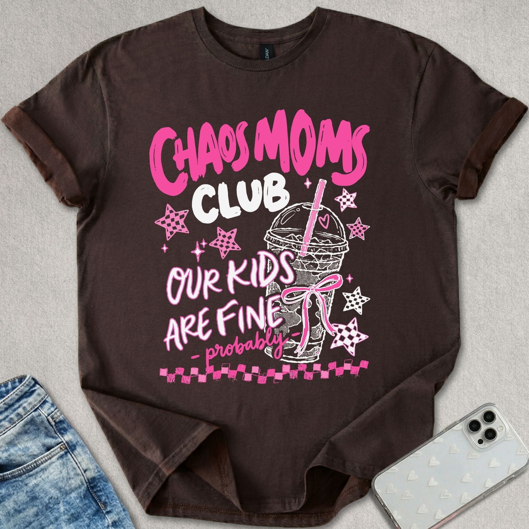 Chaos Moms Club T-shirt