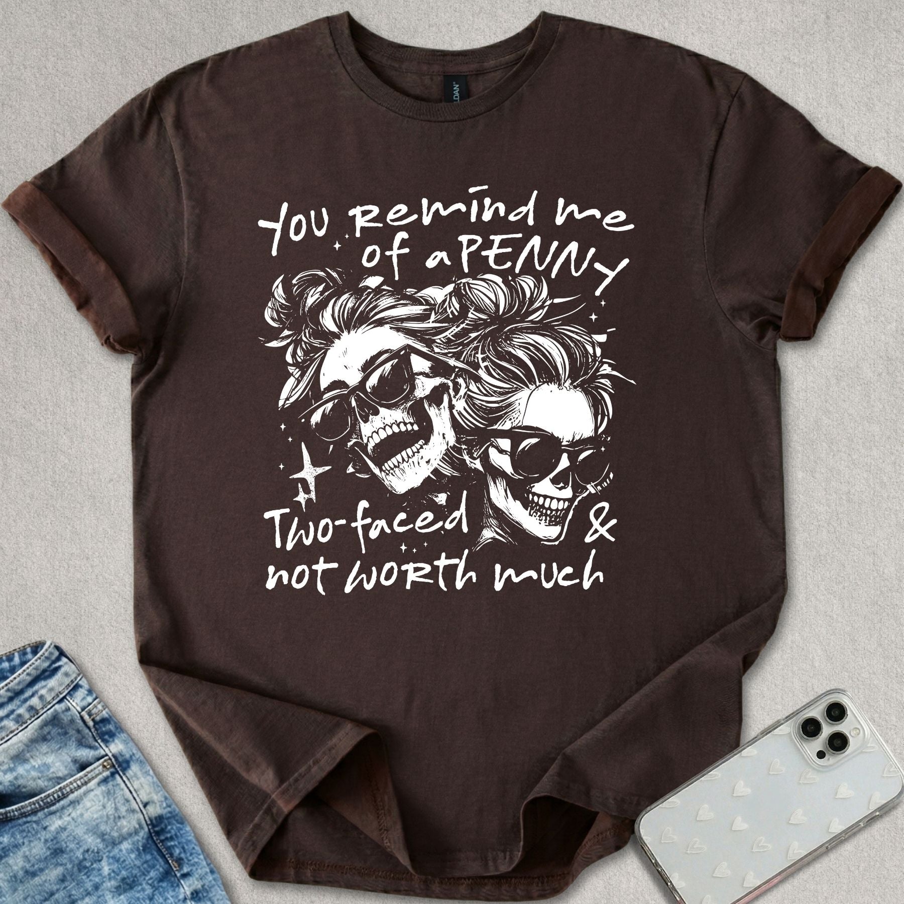 Two Faced Penny T-shirt