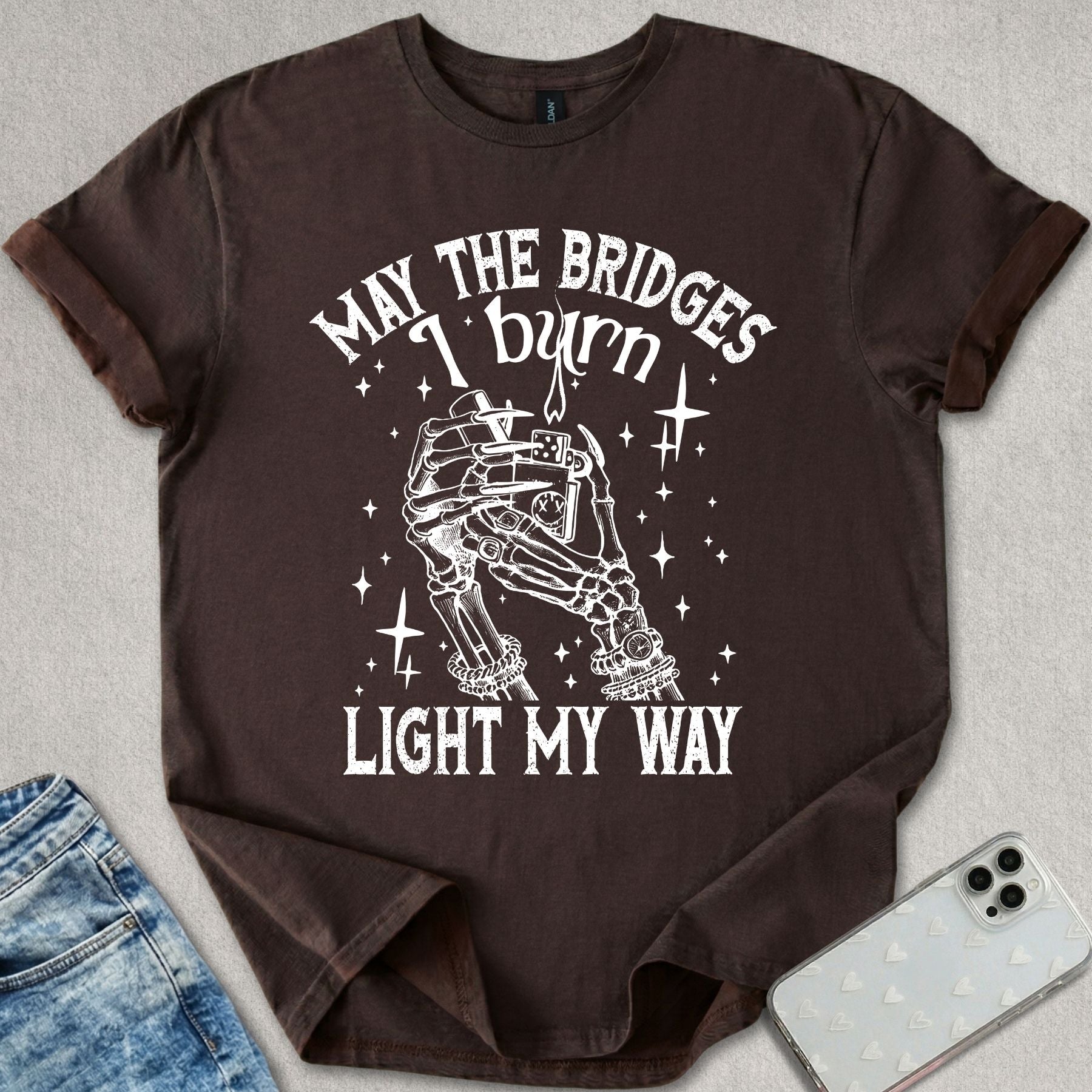 The Bridges I Burn T-shirt