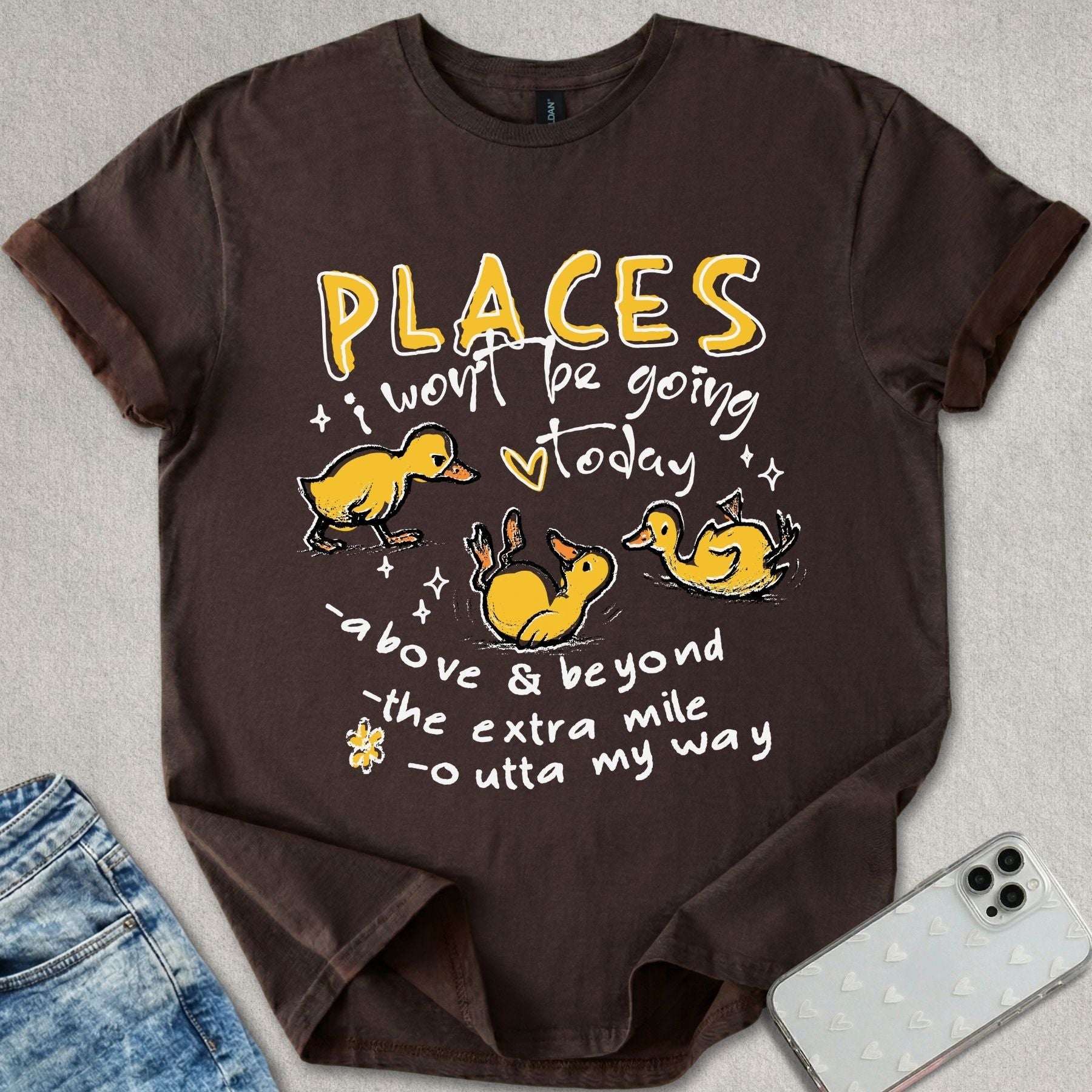 Duck Places T-shirt