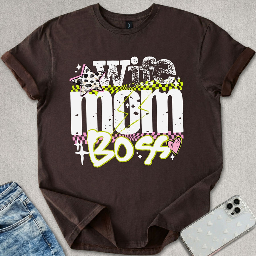 Wife Mom Boss T-shirt