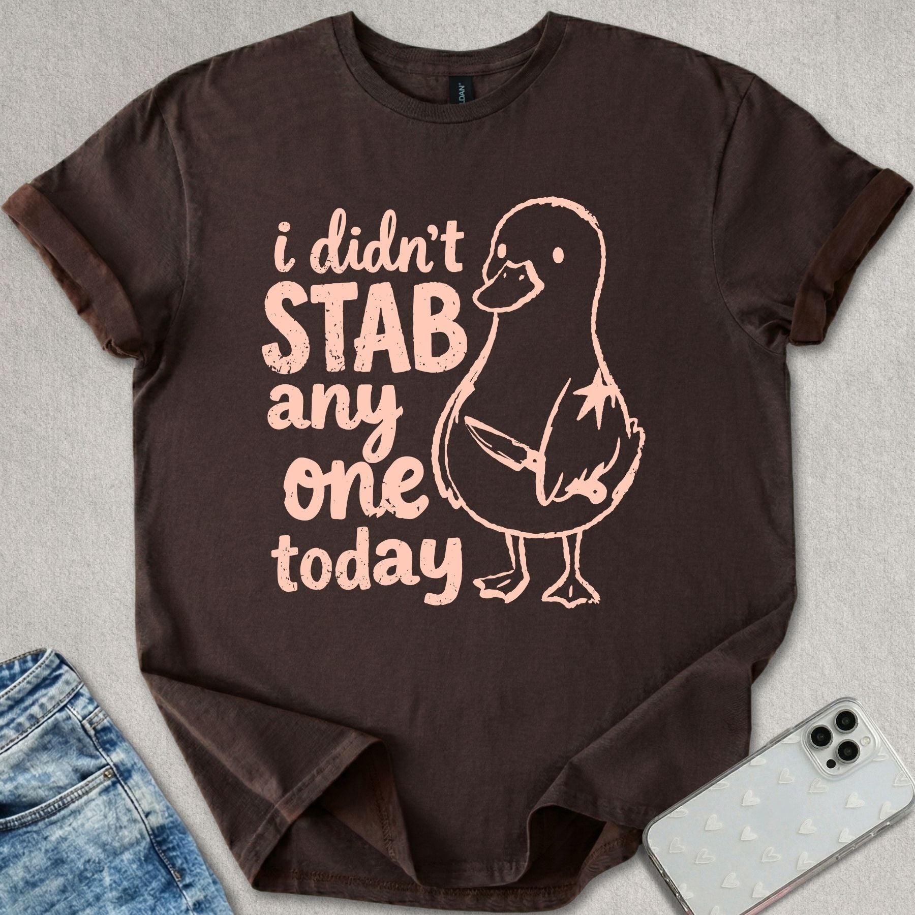 Didn't Stab T-shirt