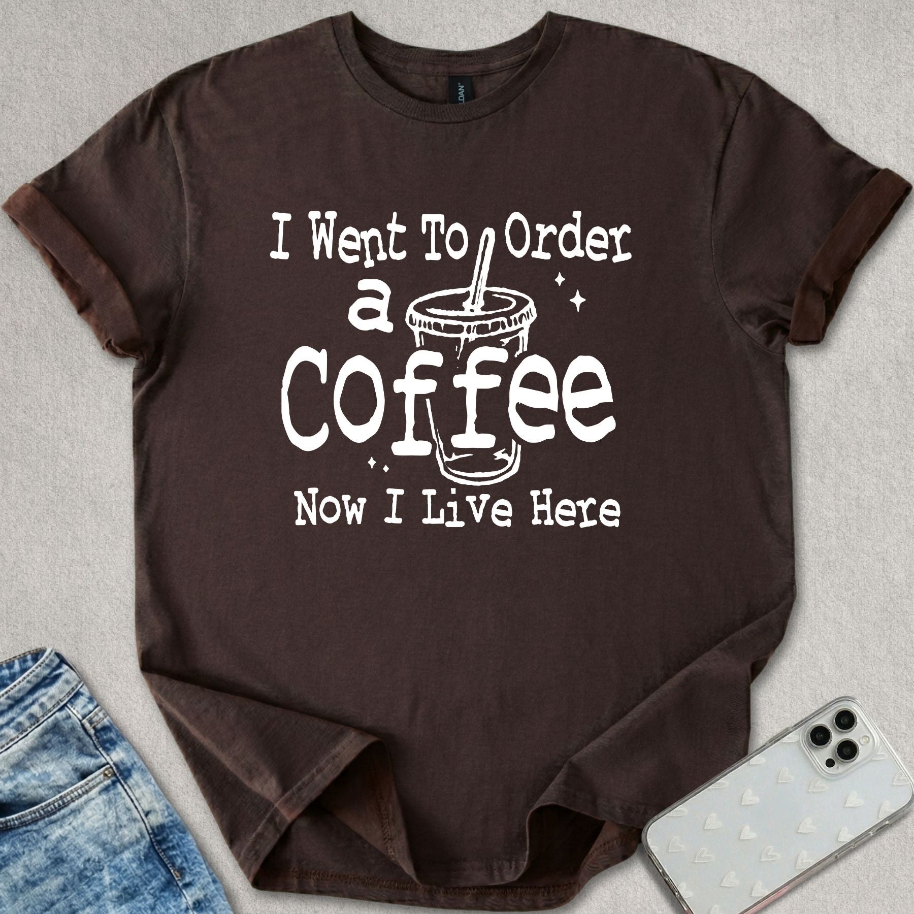 Now I Live Here T-shirt