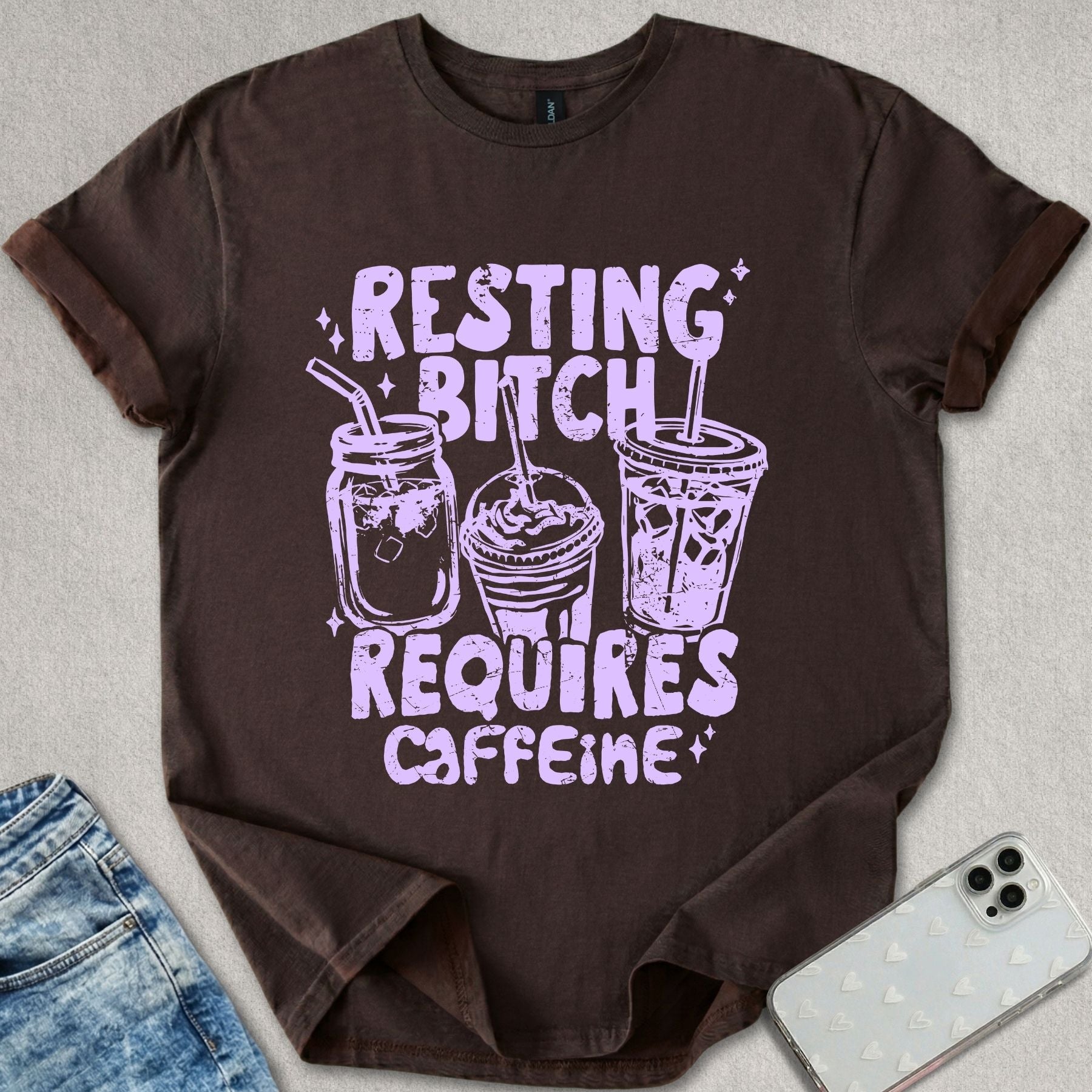 Requires Caffeine T-shirt
