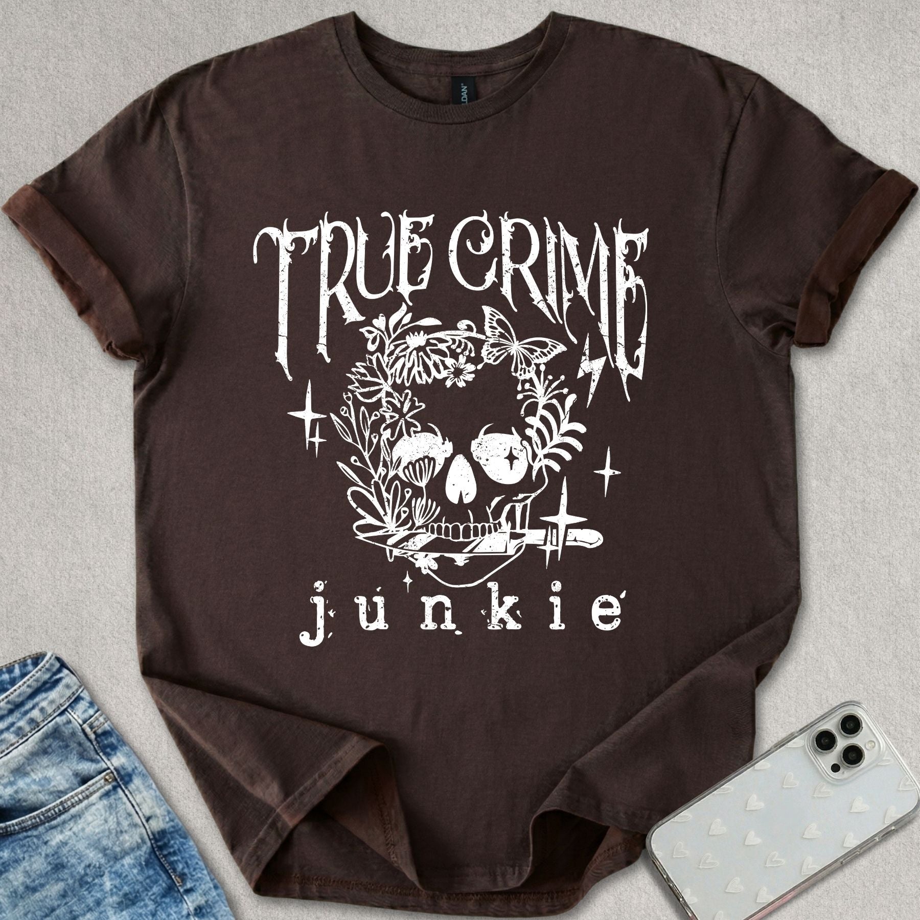 True Crime Junkie T-shirt