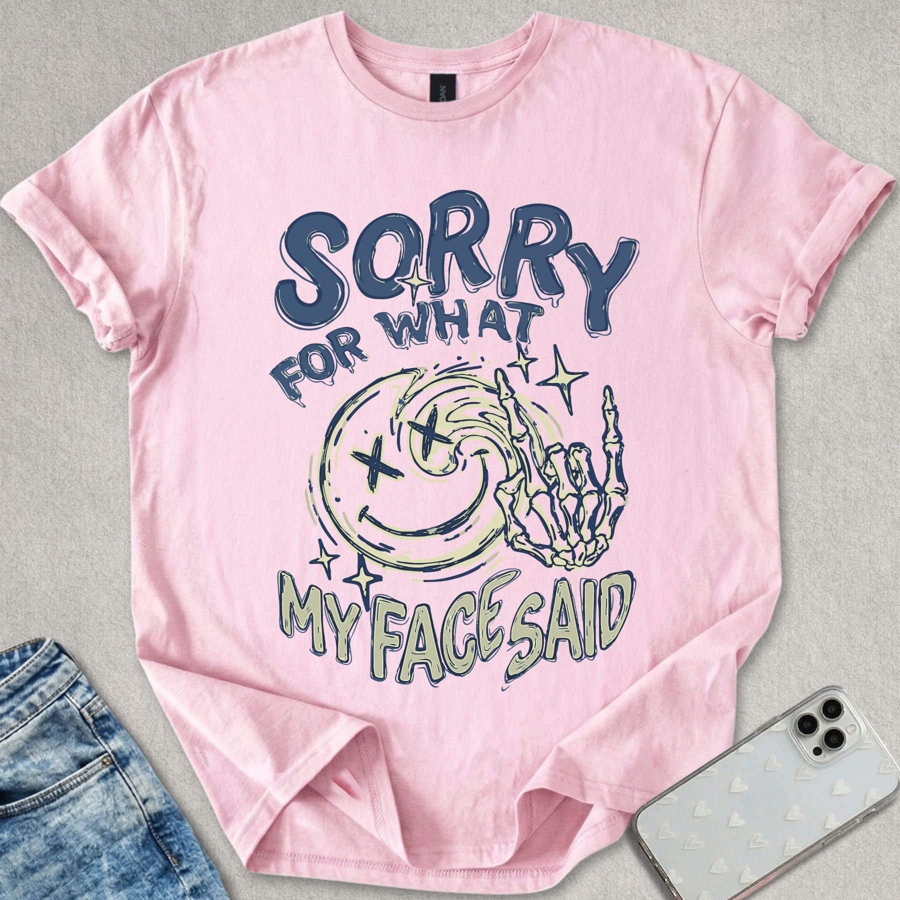 Sorry My Face T-shirt