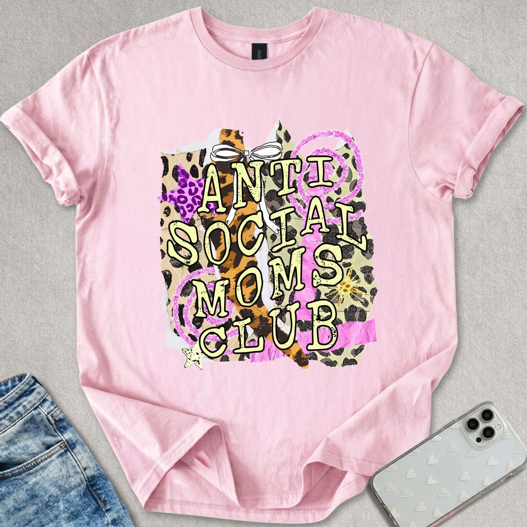 Anti Social Moms T-shirt