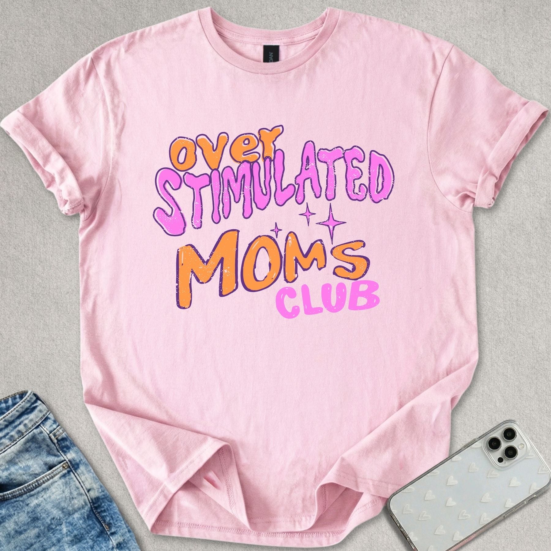 Overstimulated Moms Club T-shirt
