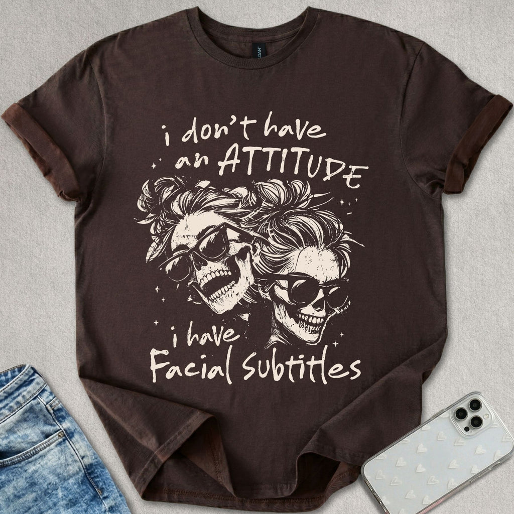 Facial Subtitles T-shirt