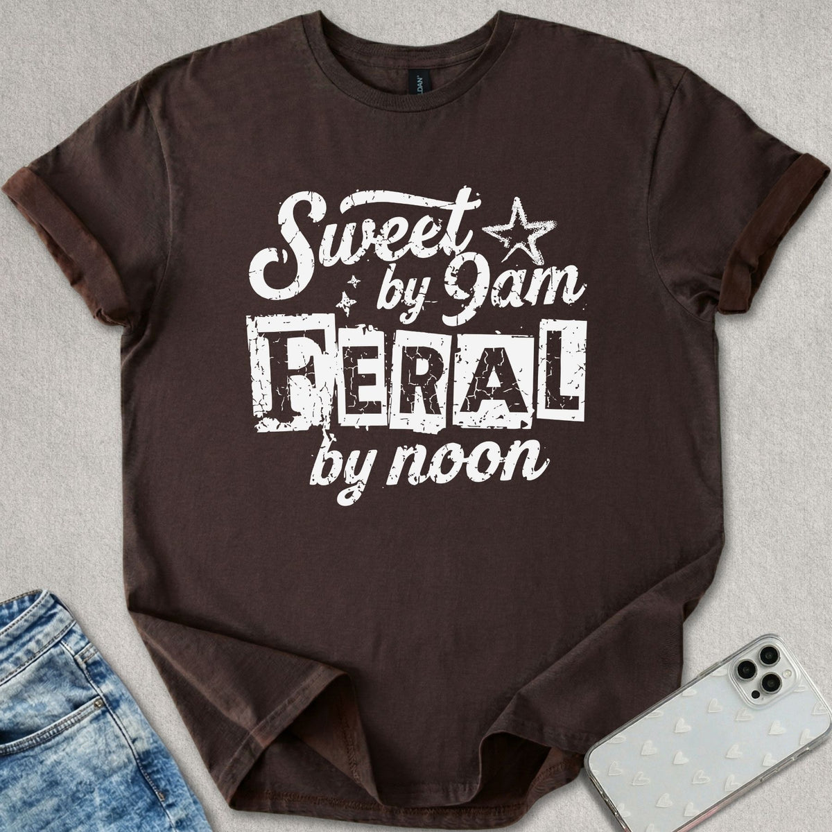 Feral By By Noon T-shirt