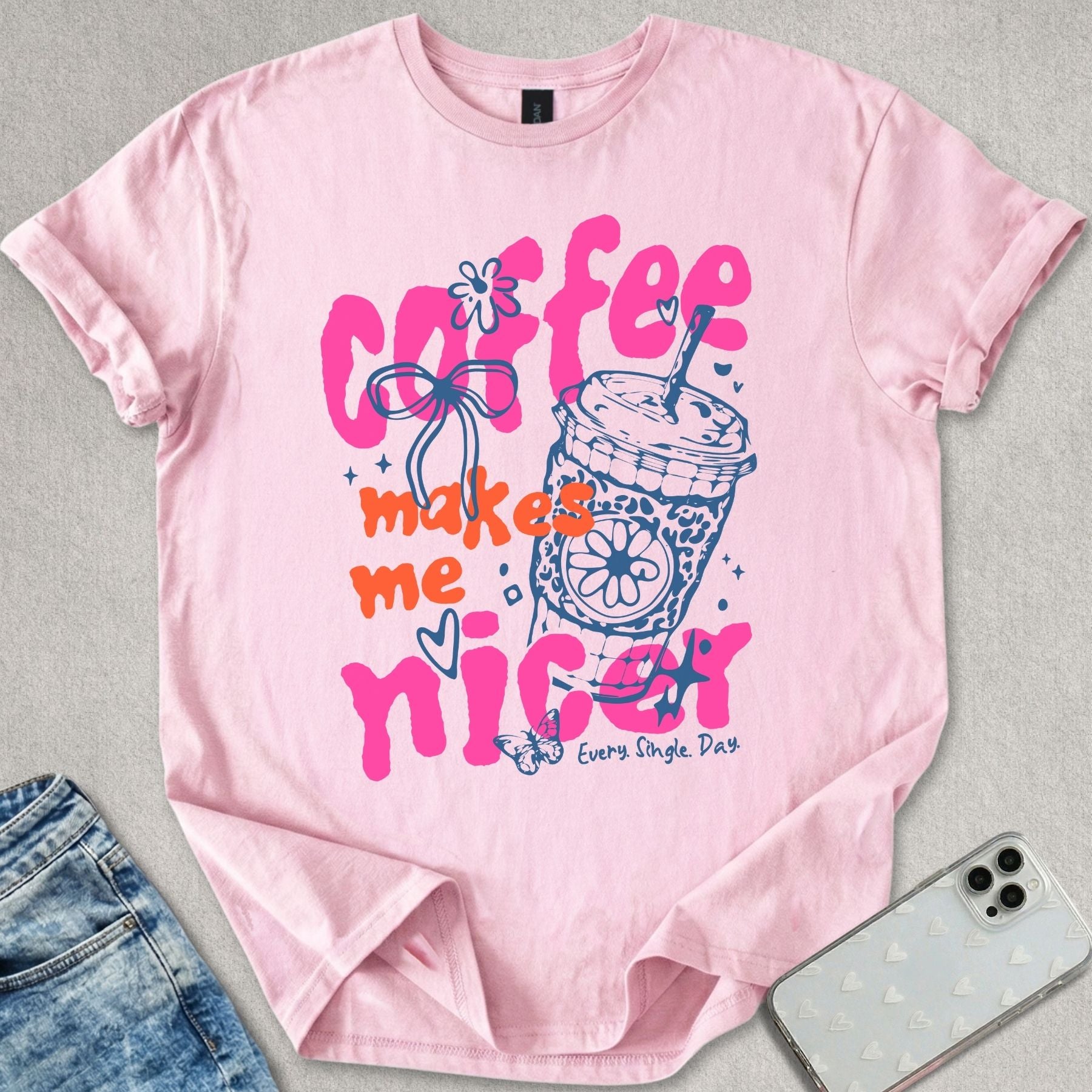 Coffee Makes Me Nicer T-shirt
