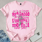 No Longer Available T-shirt