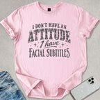 Facial Subtitles T-shirt