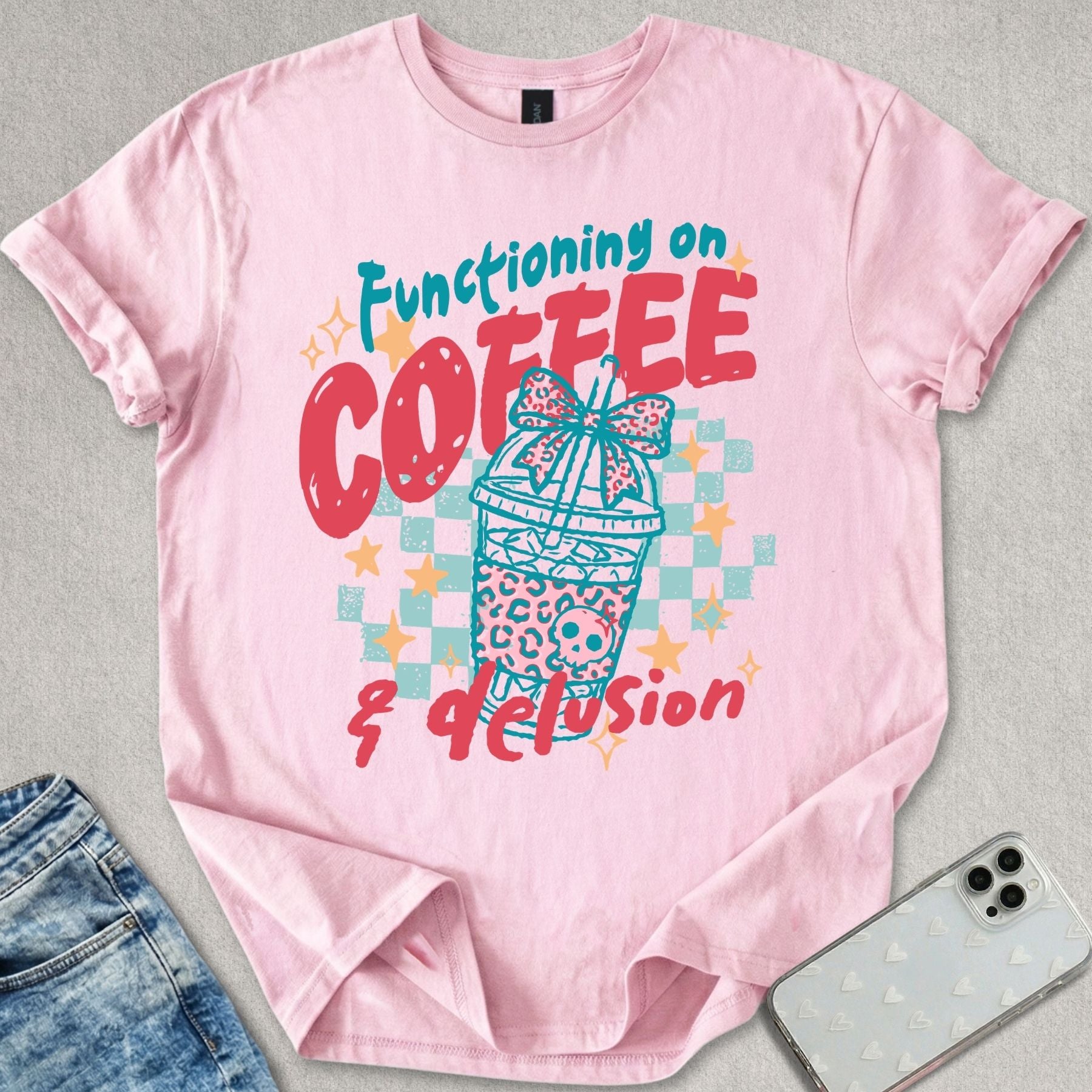 Functioning On Coffee T-shirt