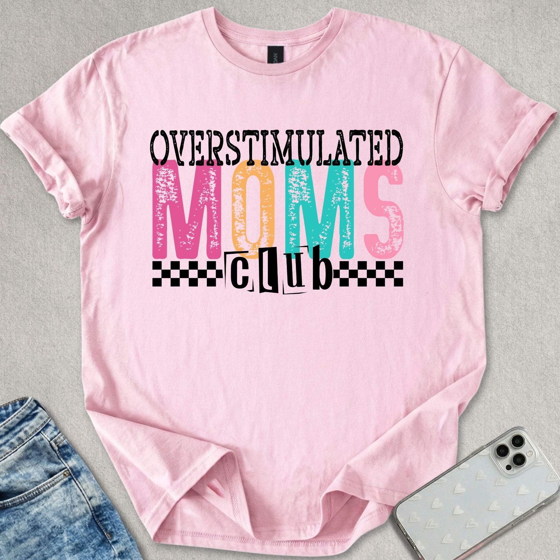 Overstimulated Moms Club T-shirt