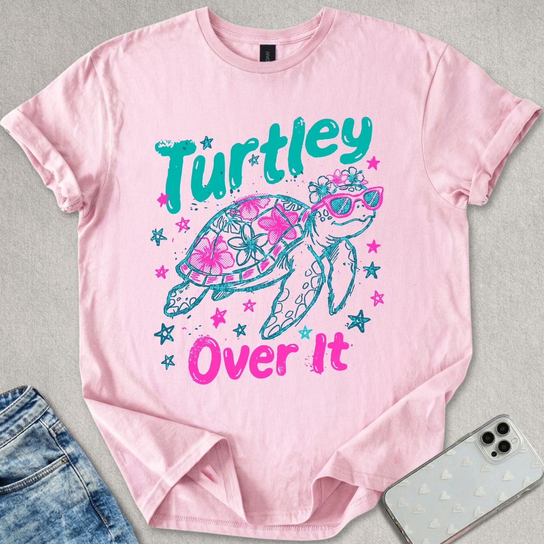 Turtley Over It T-shirt