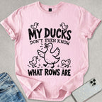 What Rows Are T-shirt