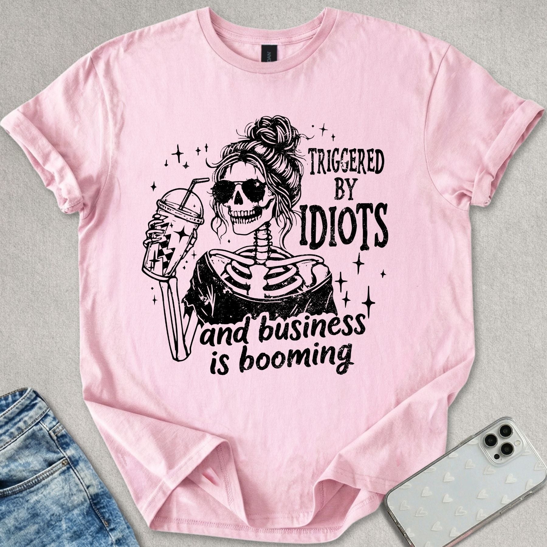 Triggered By Idiots T-shirt