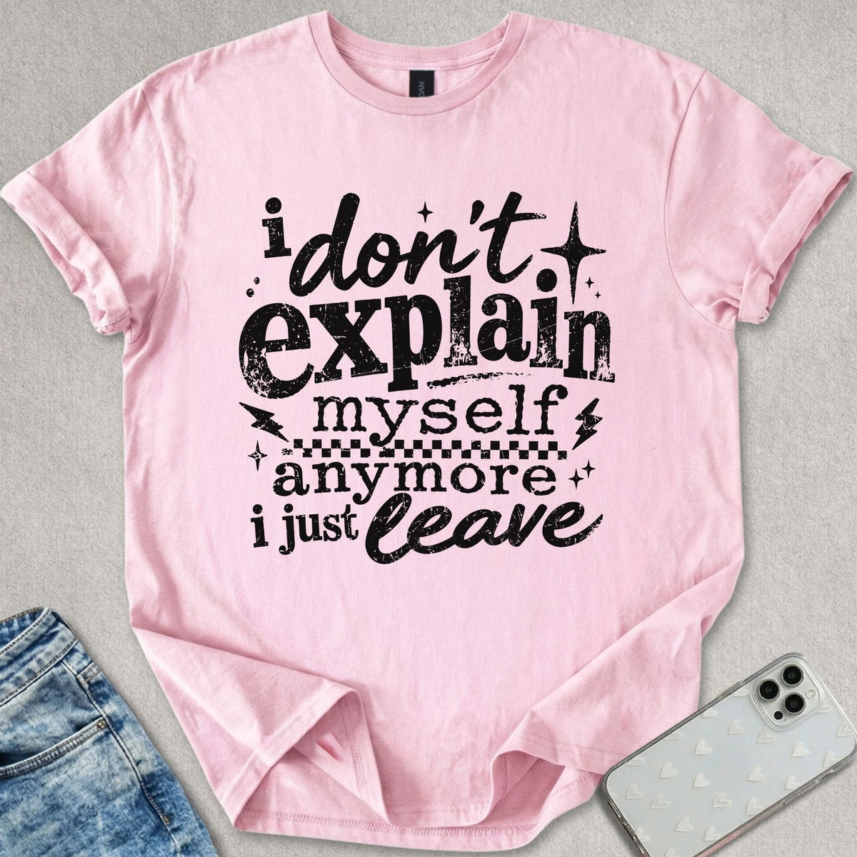 I Just Leave T-shirt