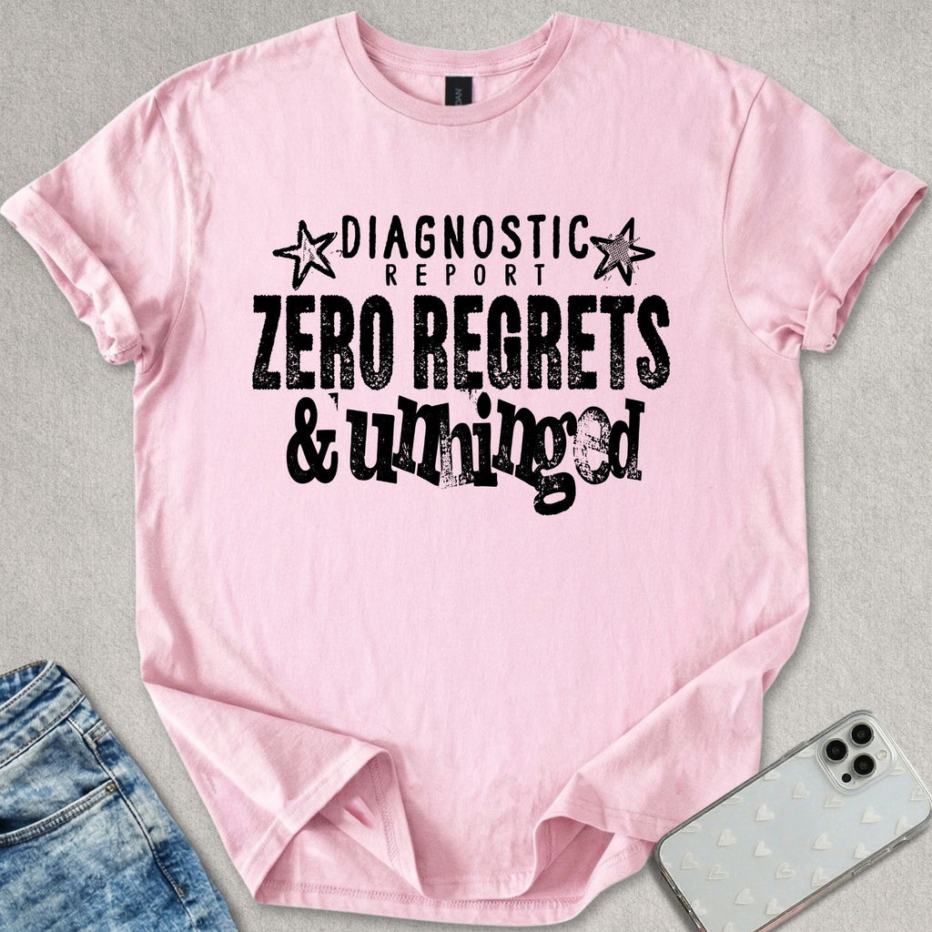Zero Regrets T-shirt