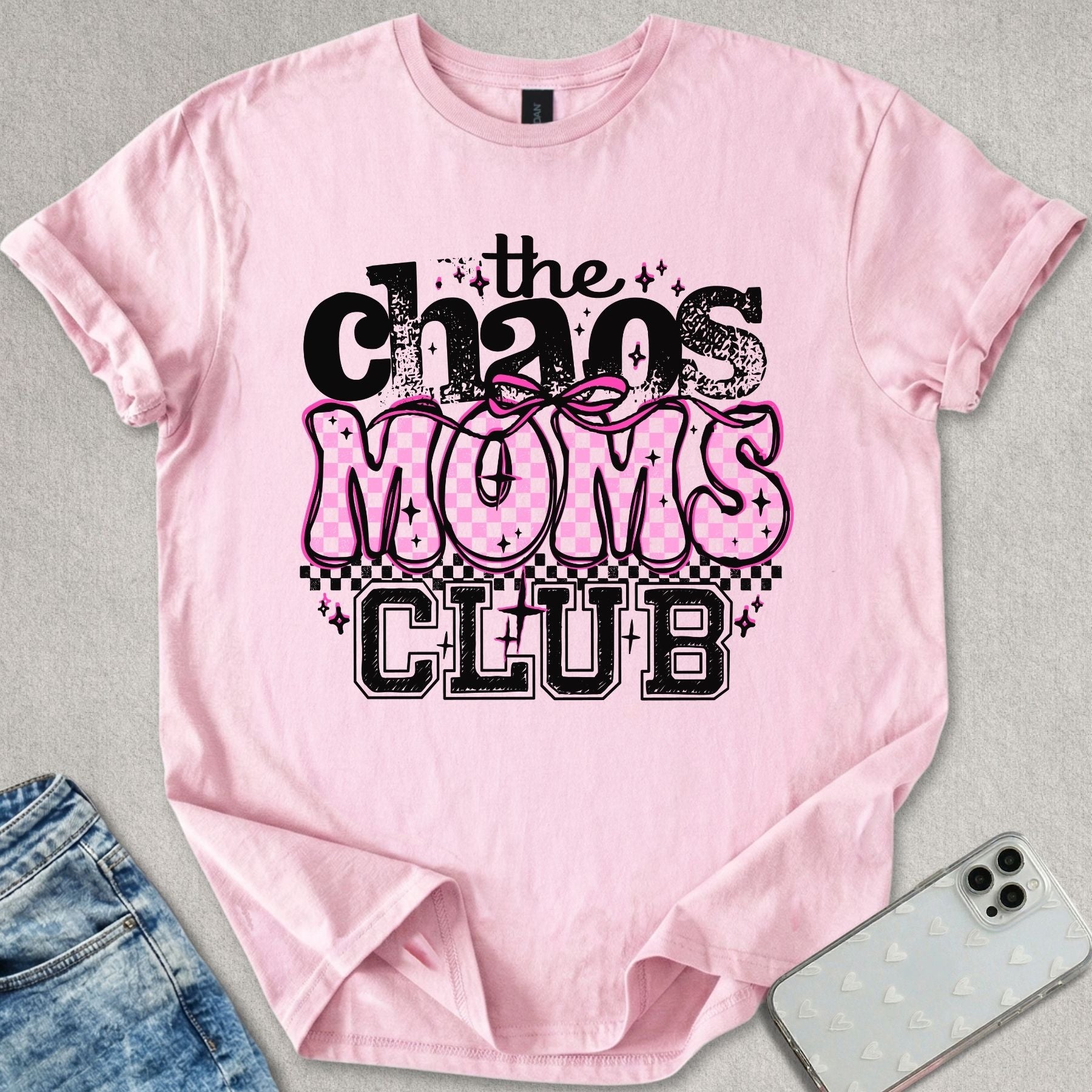 Chaos Mom's Club T-shirt