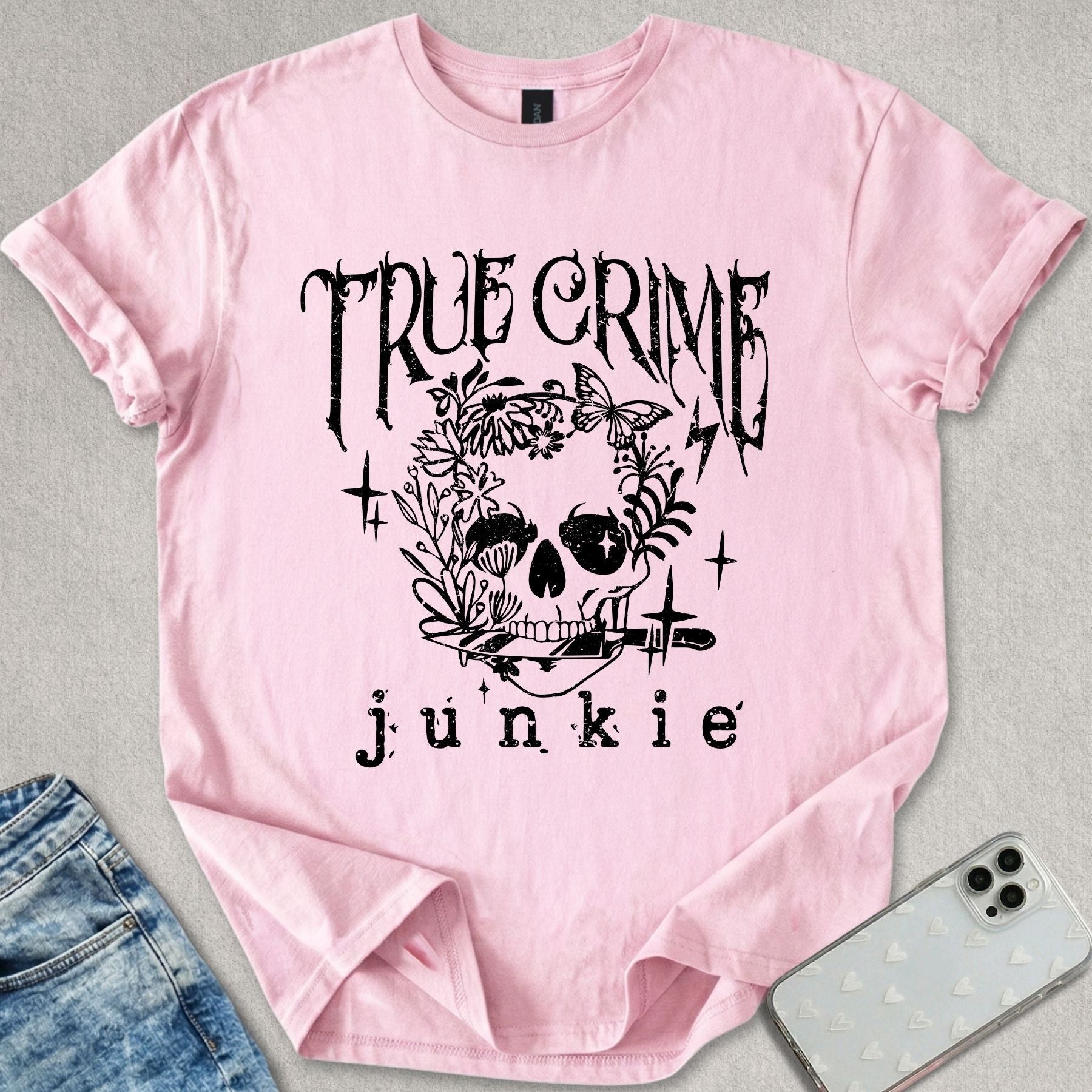 True Crime Junkie T-shirt