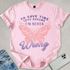 Never Wrong T-shirt