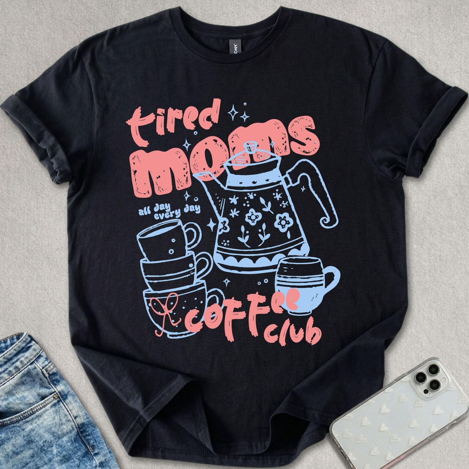 Tired Moms Coffee Club T-shirt