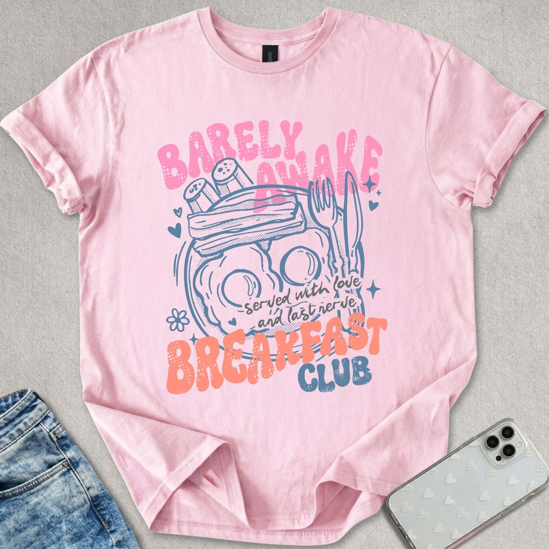Barely Awake Breakfast T-shirt