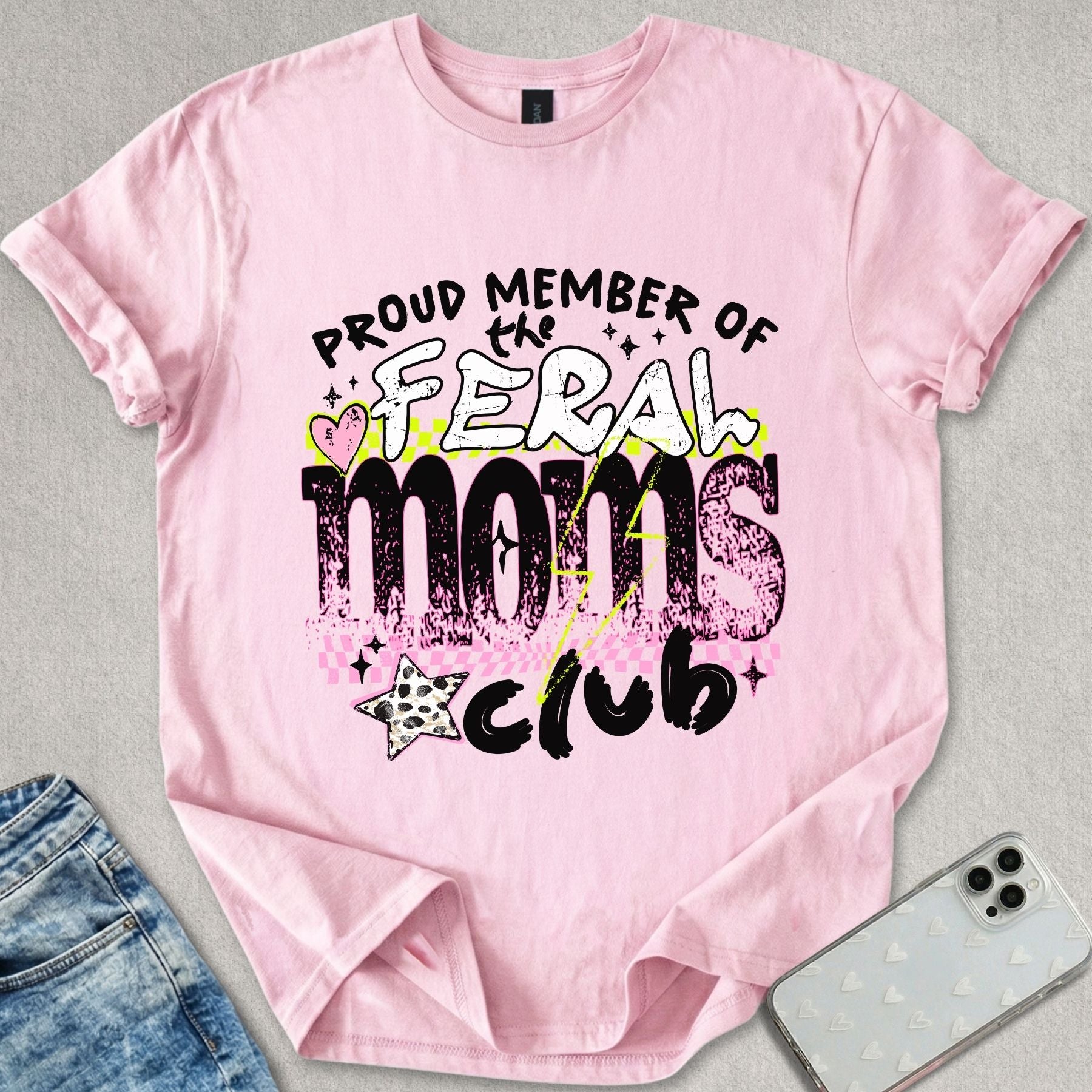 Feral Moms Club T-shirt