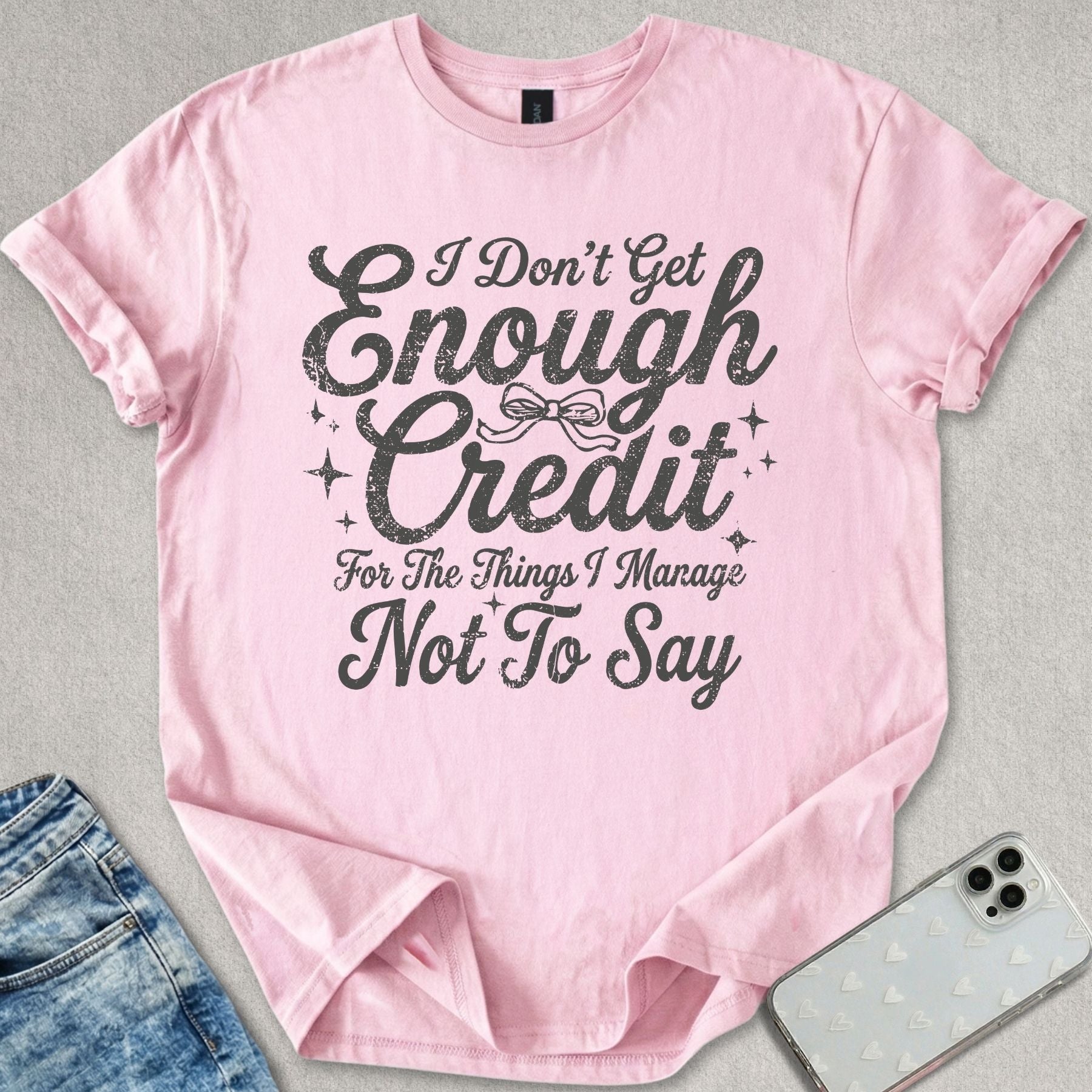 Enough Credit T-shirt