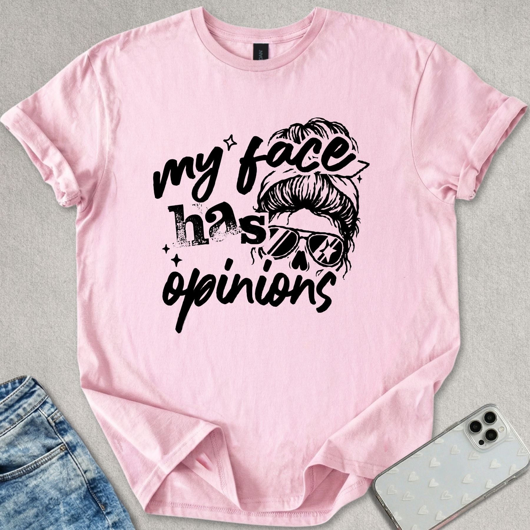 My Face Has Opinions T-shirt