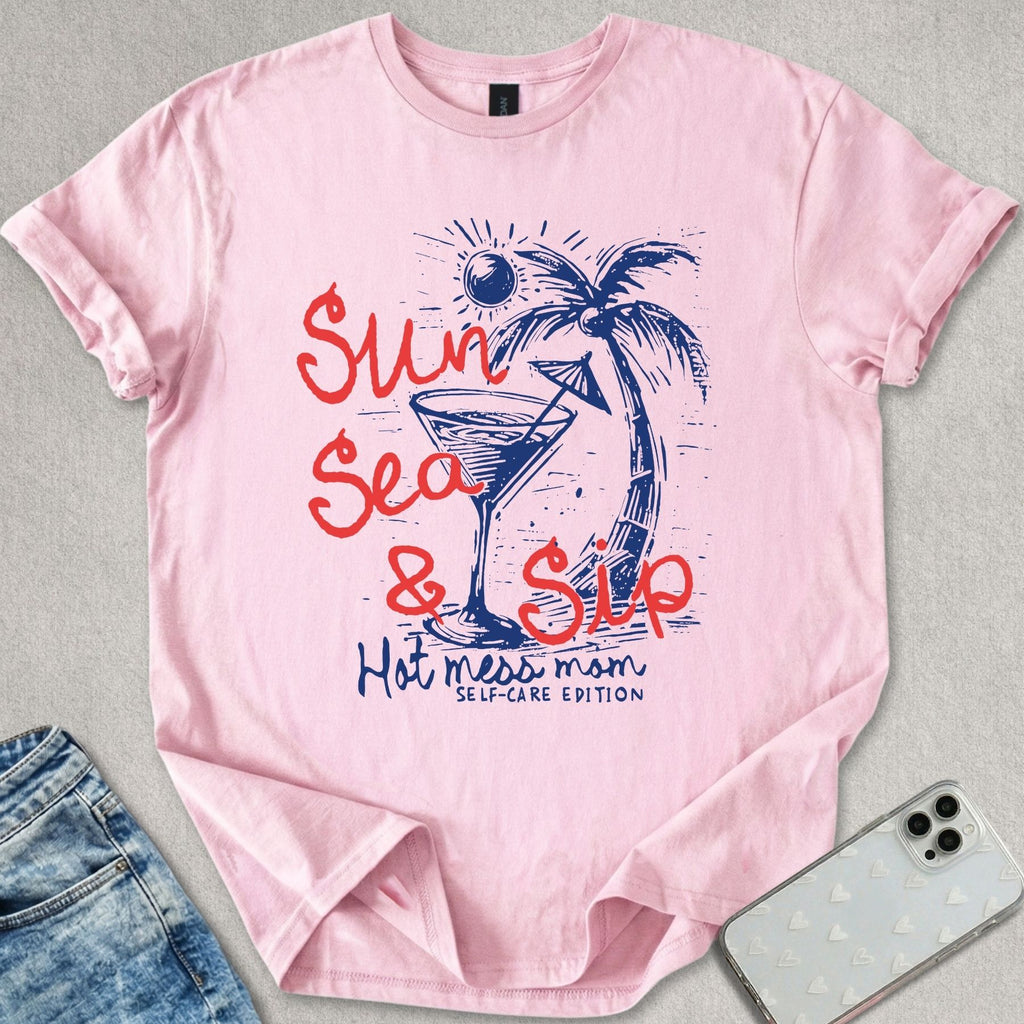 Sun Sea Sip T-shirt