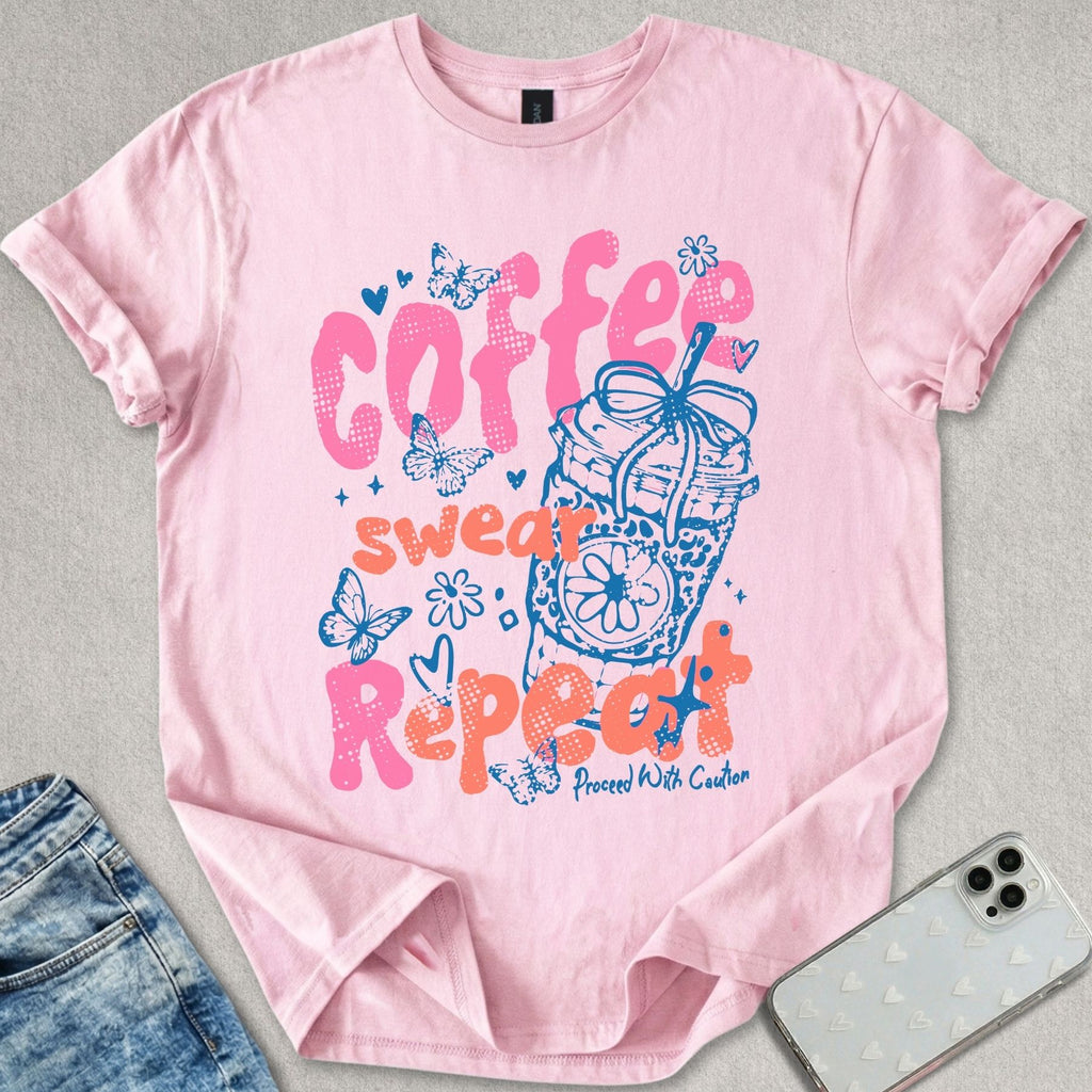 Coffee Swear Repeat T-shirt