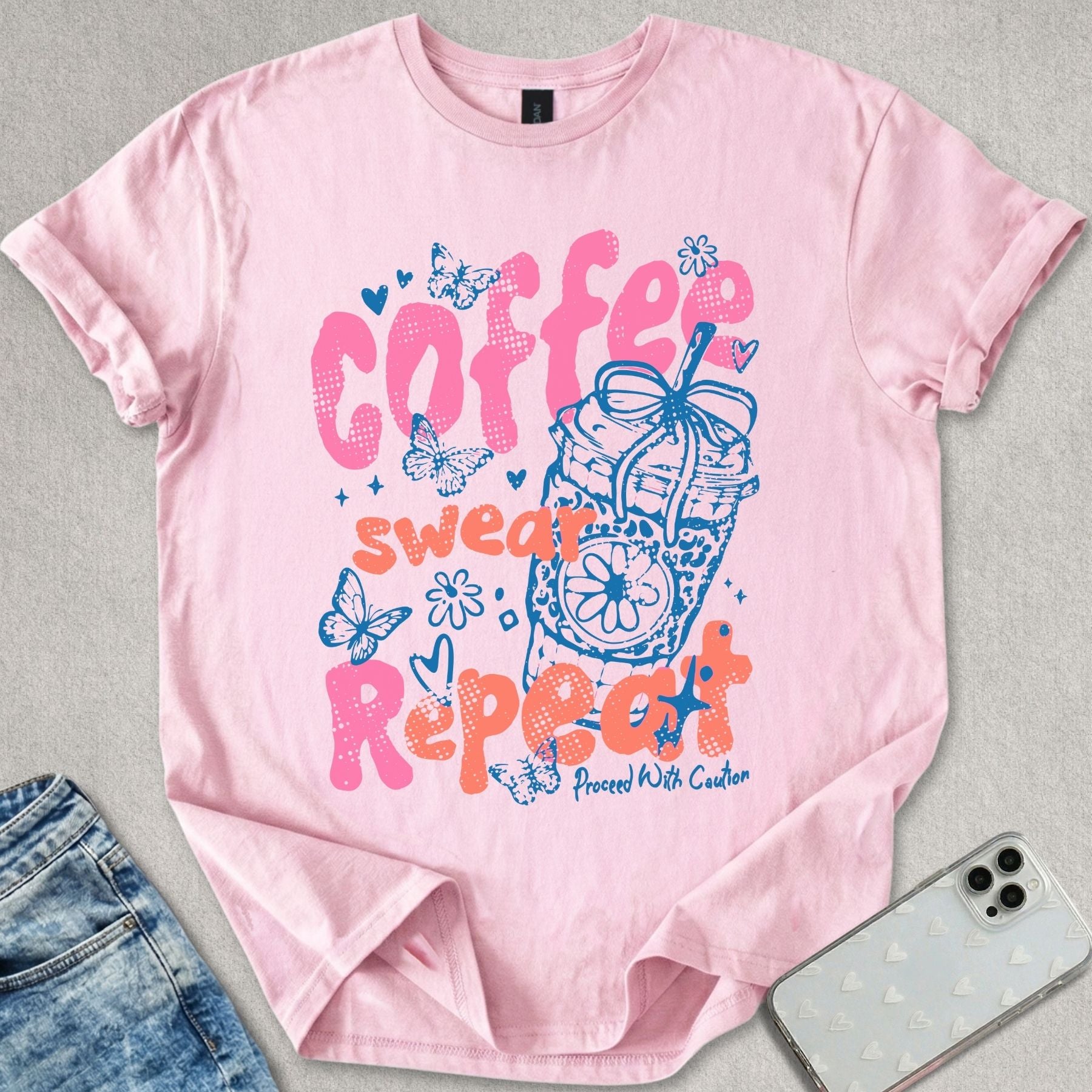 Coffee Swear Repeat T-shirt