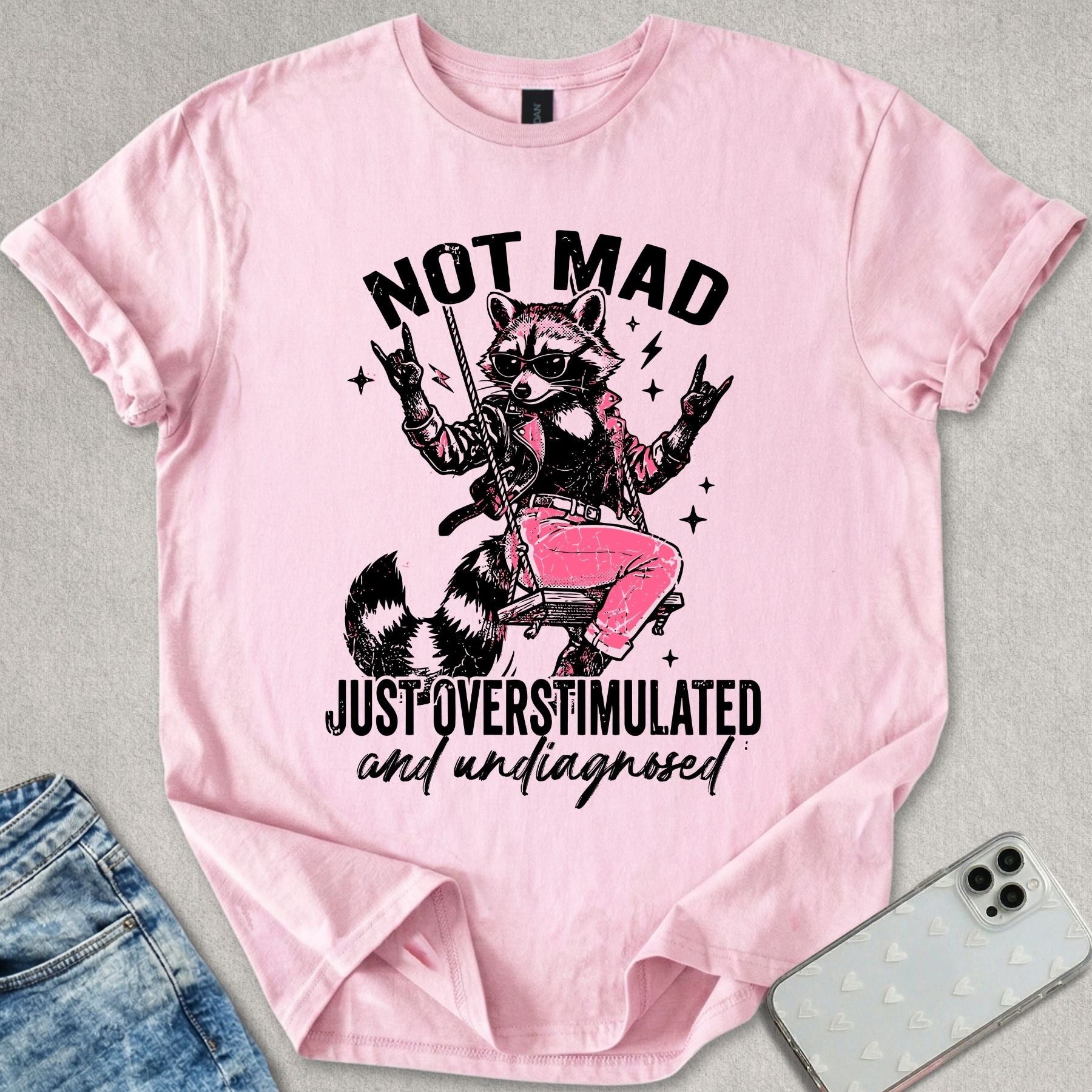 Overstimulated Undiagnosed T-shirt