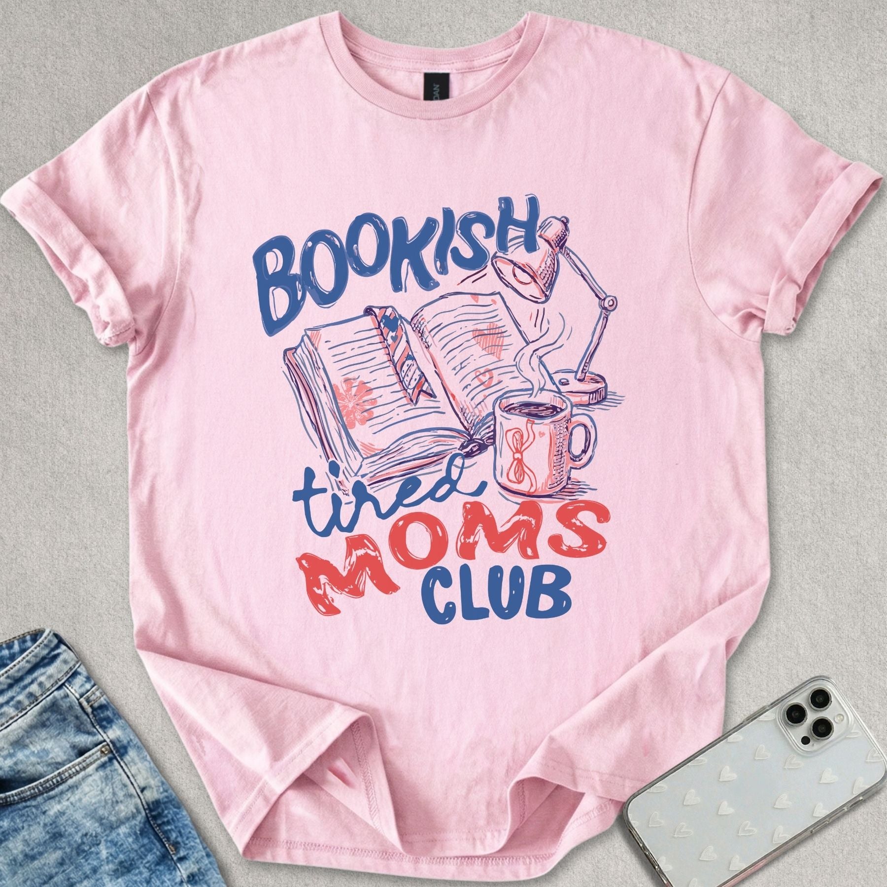 Bookish Moms Club T-shirt