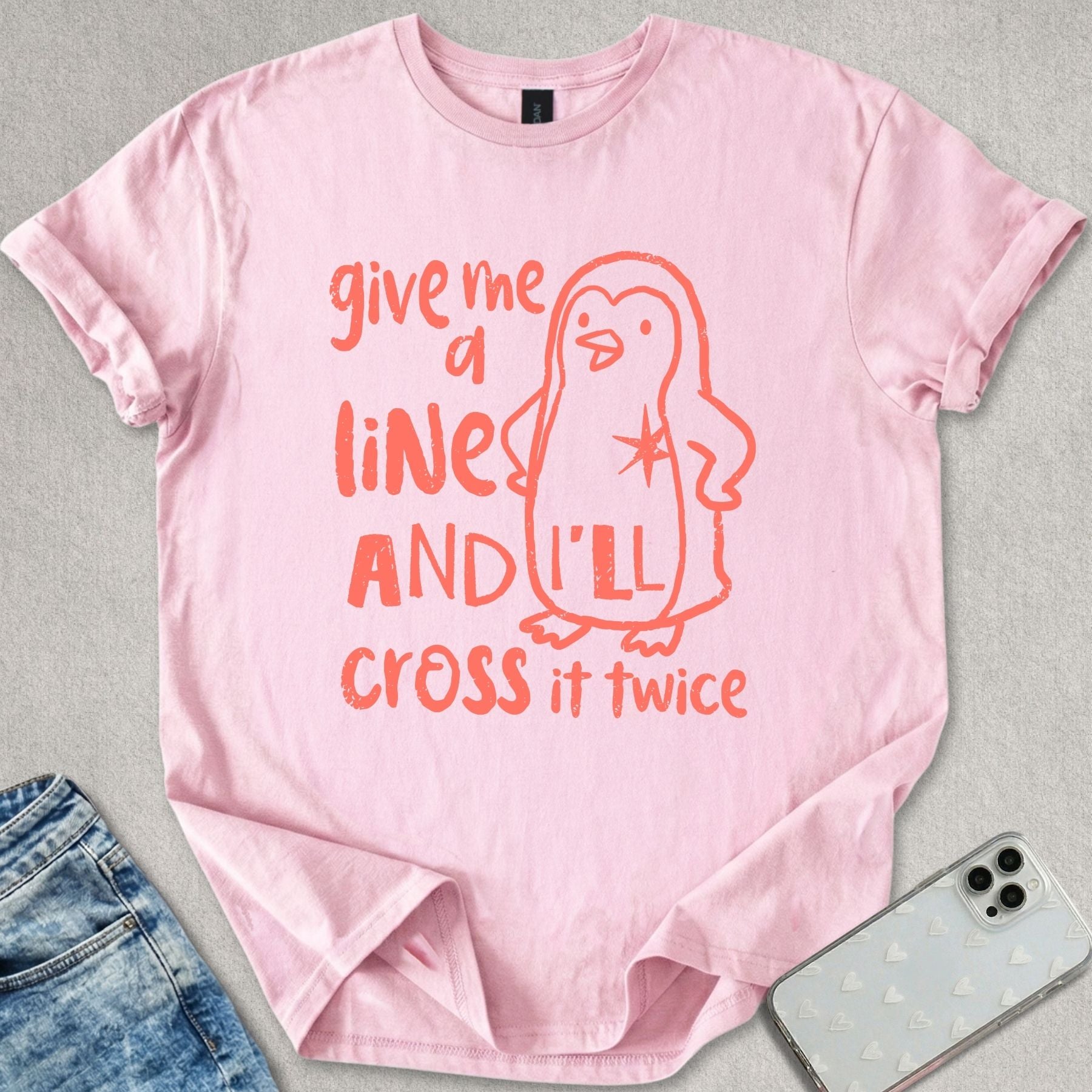Give Me A Line T-shirt