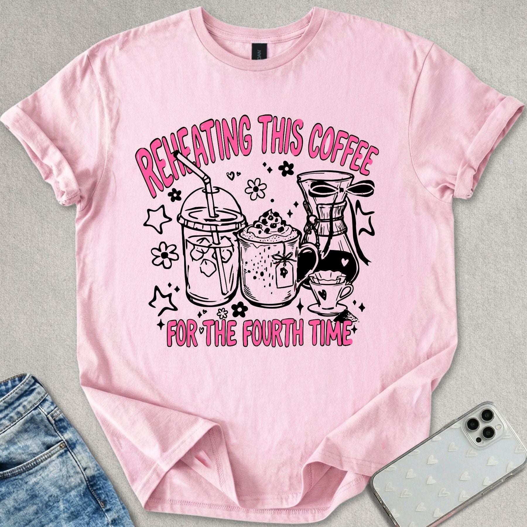 Reheating Coffee T-shirt