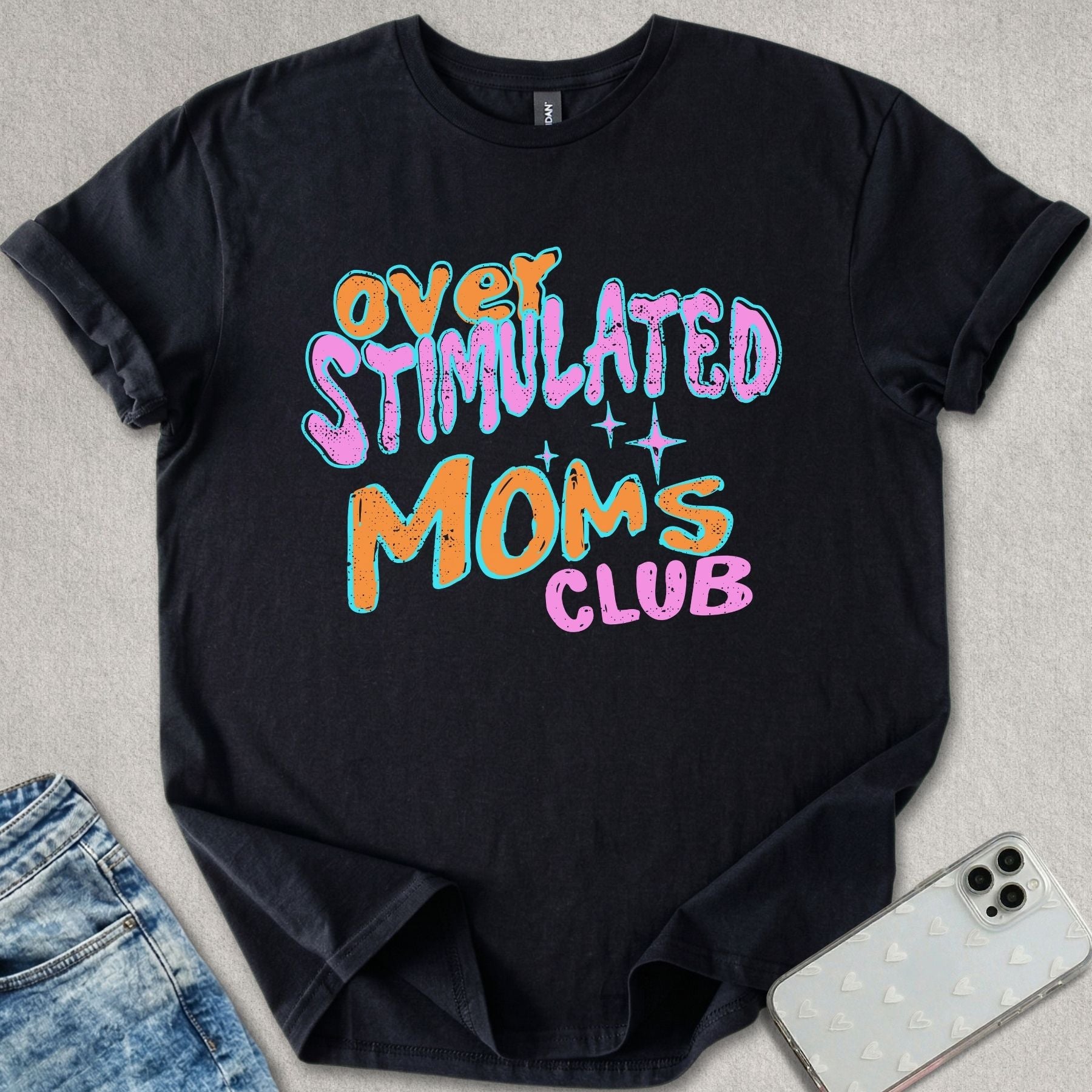 Overstimulated Moms Club T-shirt