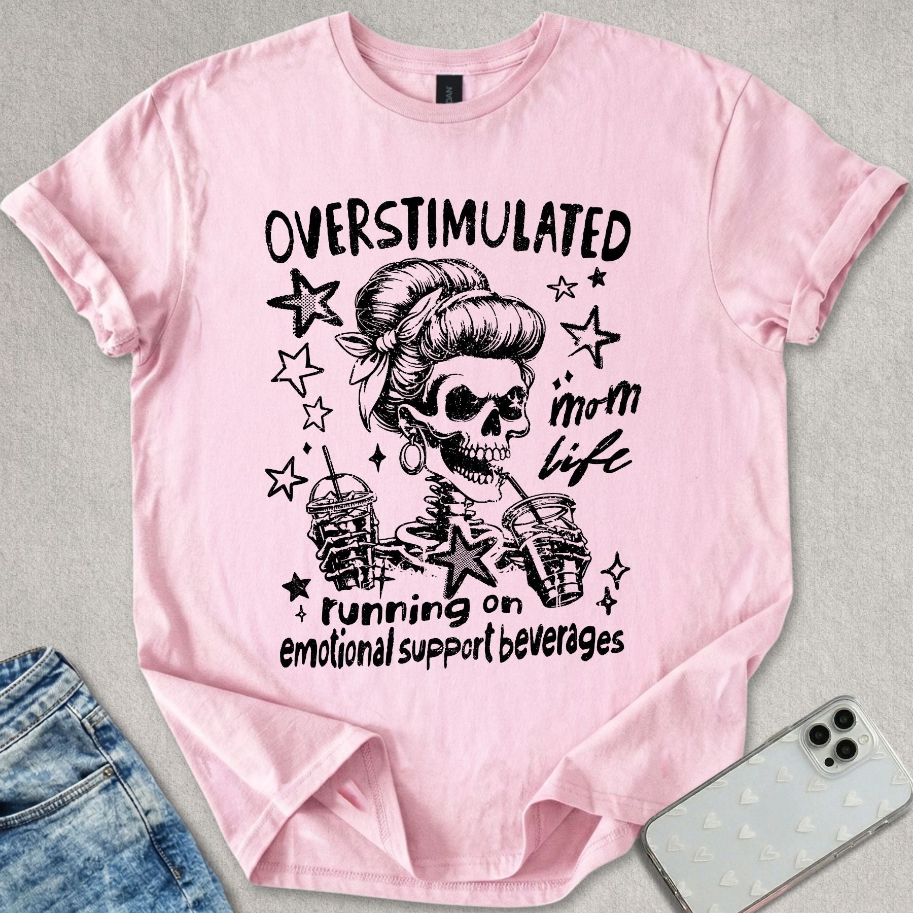 Overstimulated Moms Club T-shirt