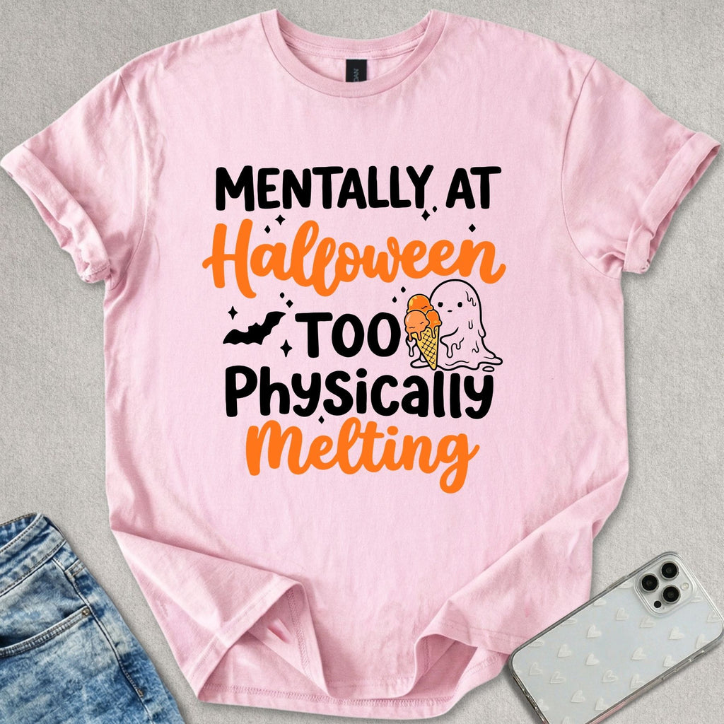 Mentally At Halloween T-shirt