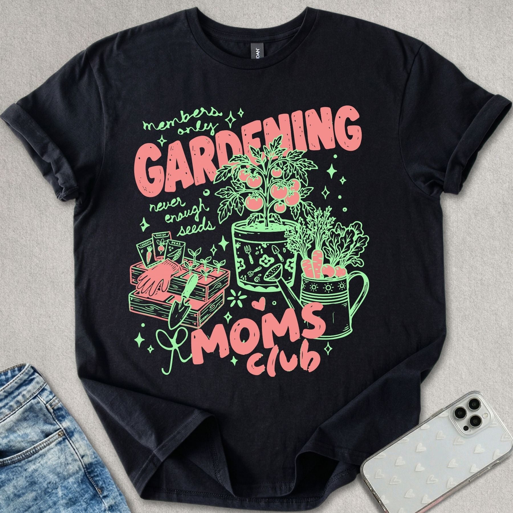 Gardening Moms Club T-shirt