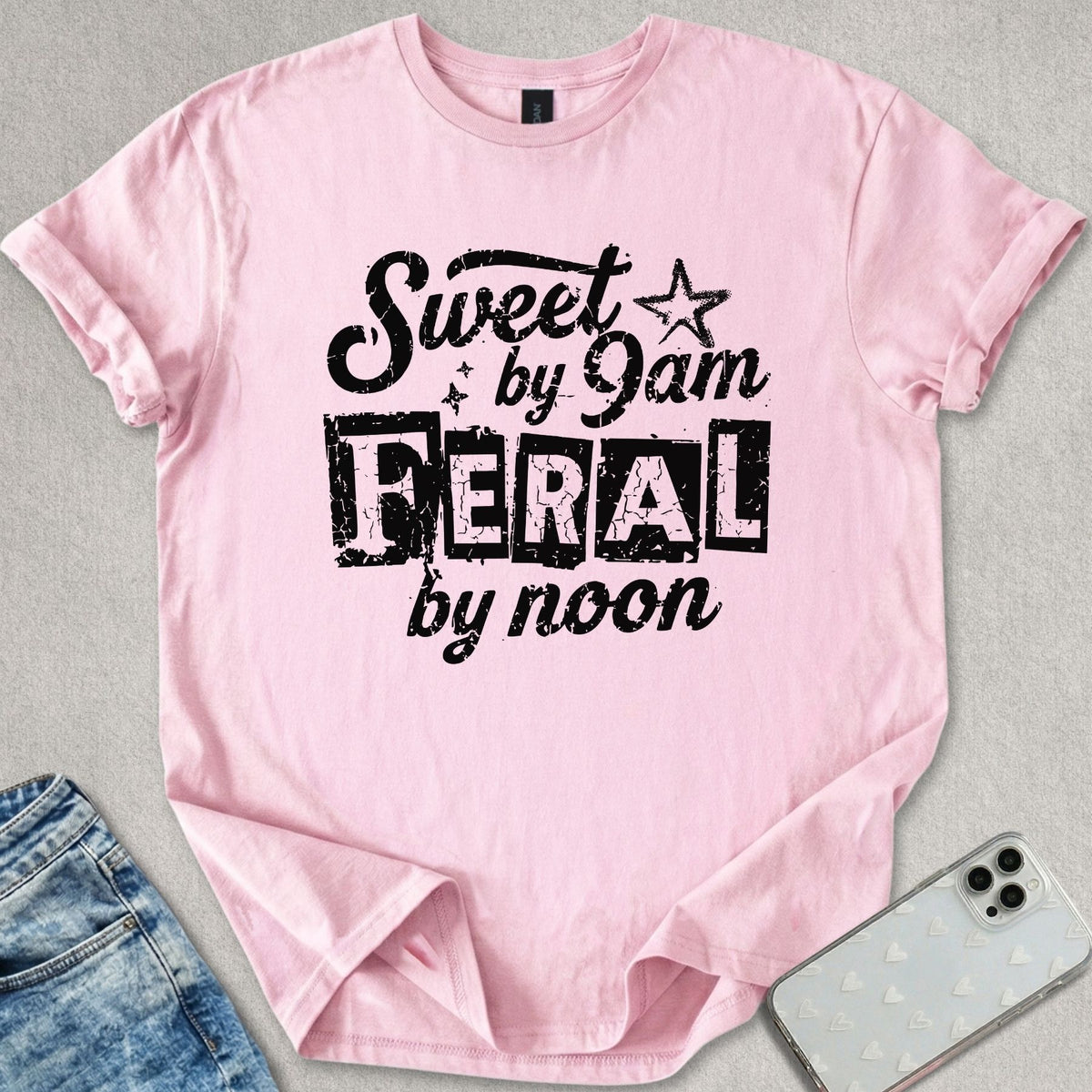Feral By By Noon T-shirt