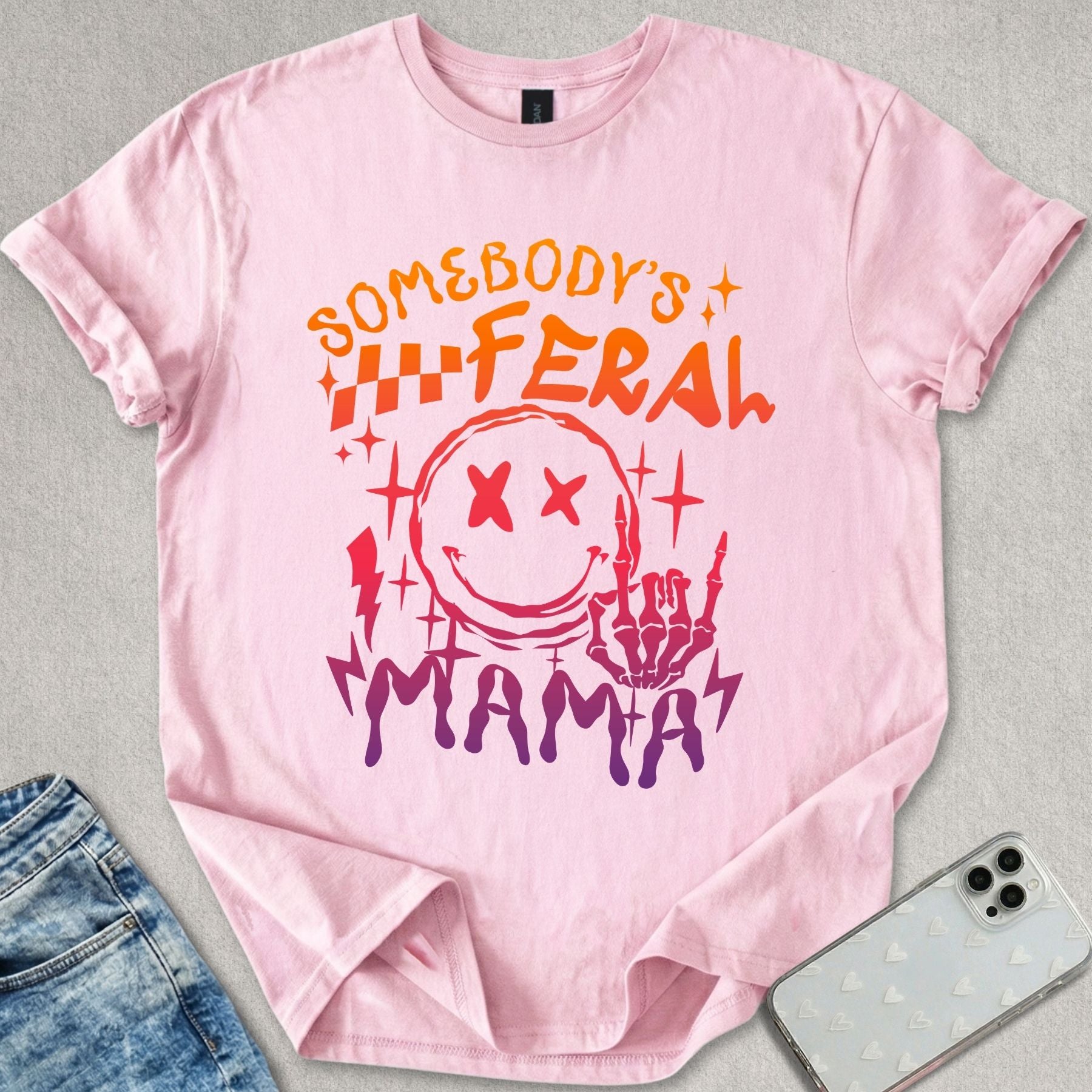 Somebody's Feral Mama T-shirt